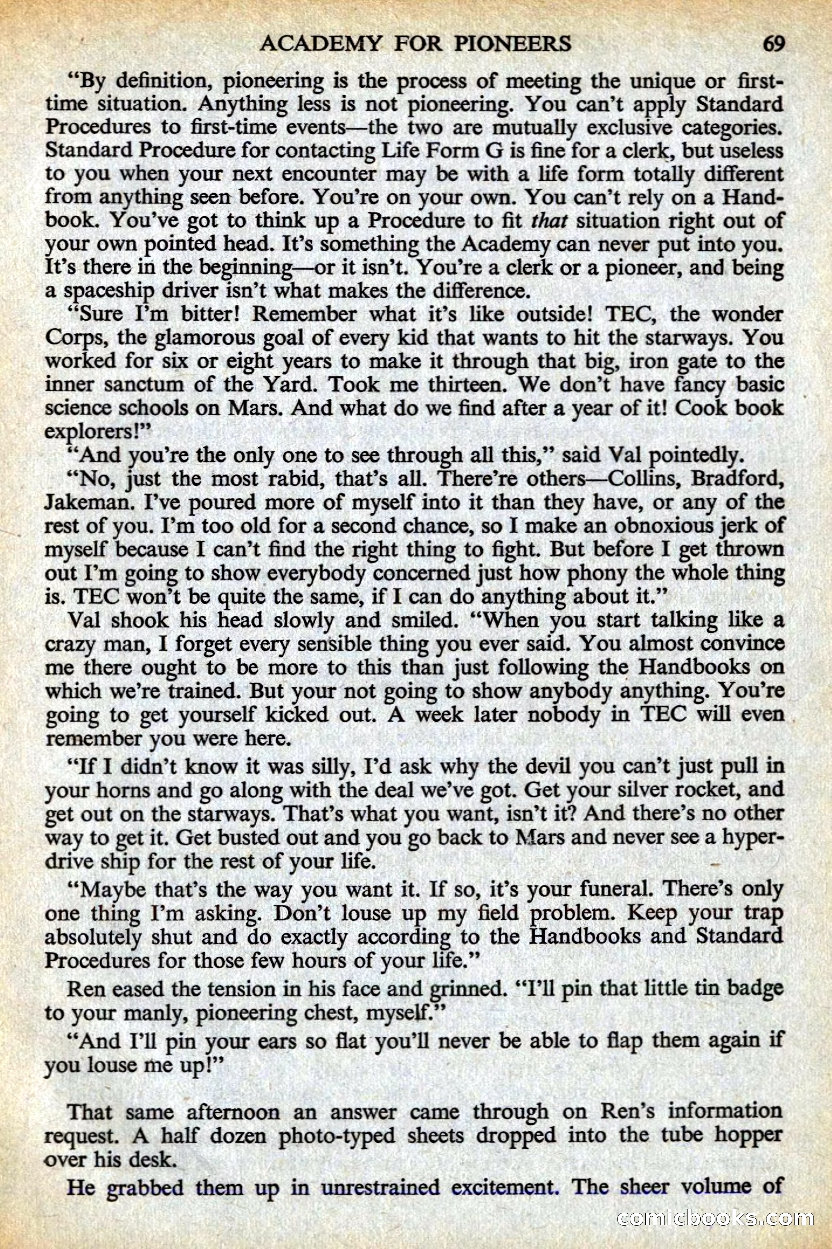 Astounding Science Fiction, British Edition — page 71 of 132