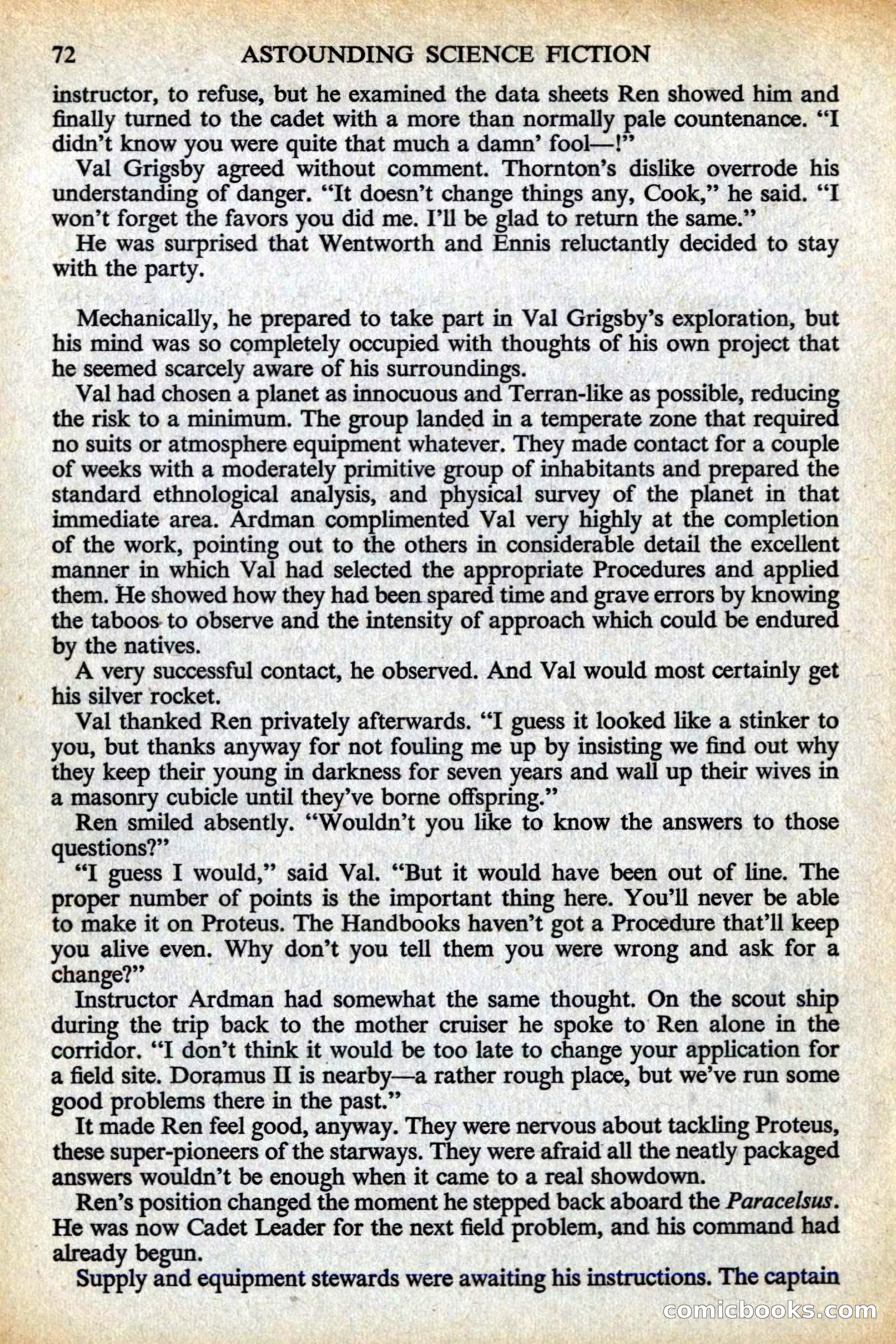 Astounding Science Fiction, British Edition — page 74 of 132