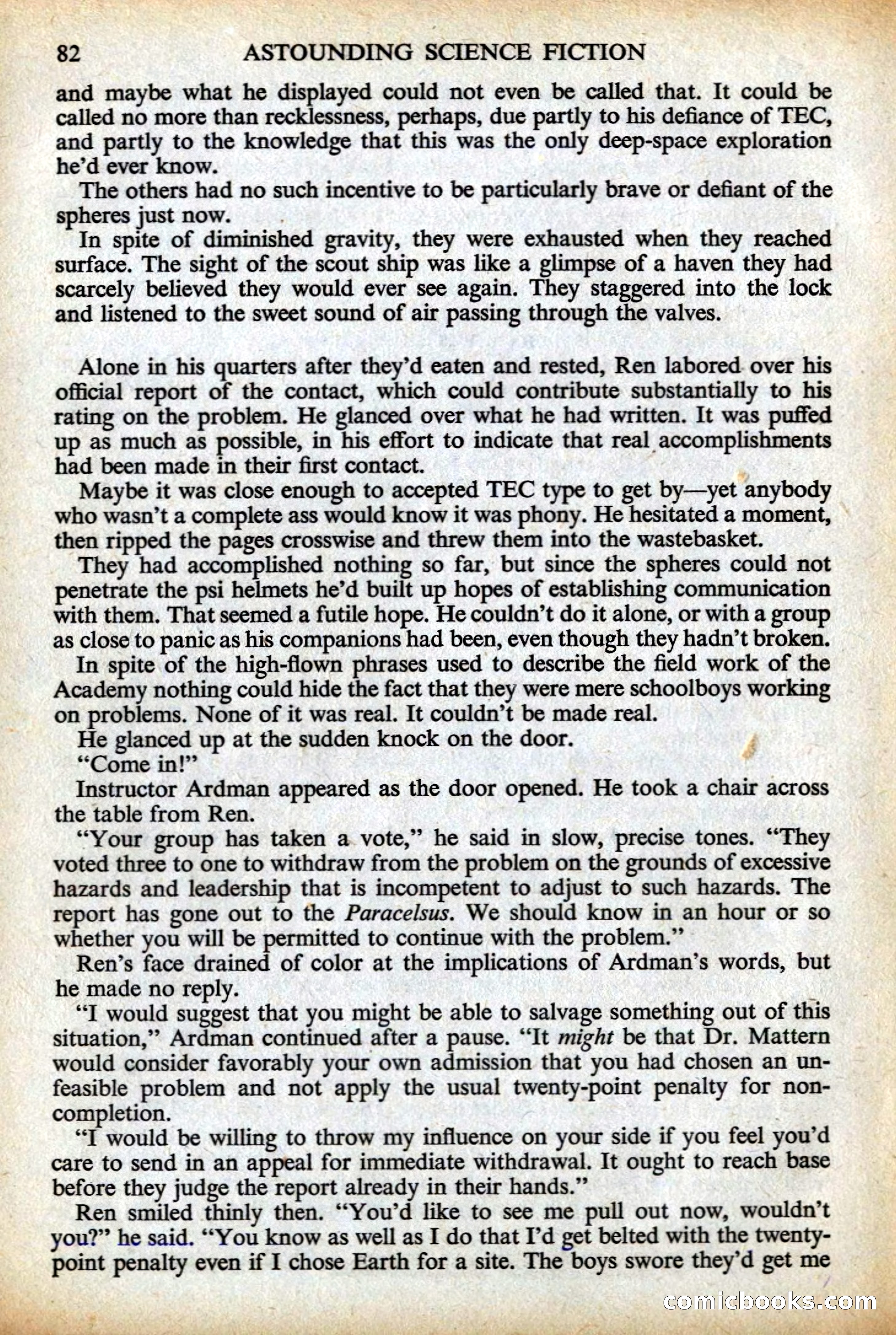 Astounding Science Fiction, British Edition — page 84 of 132