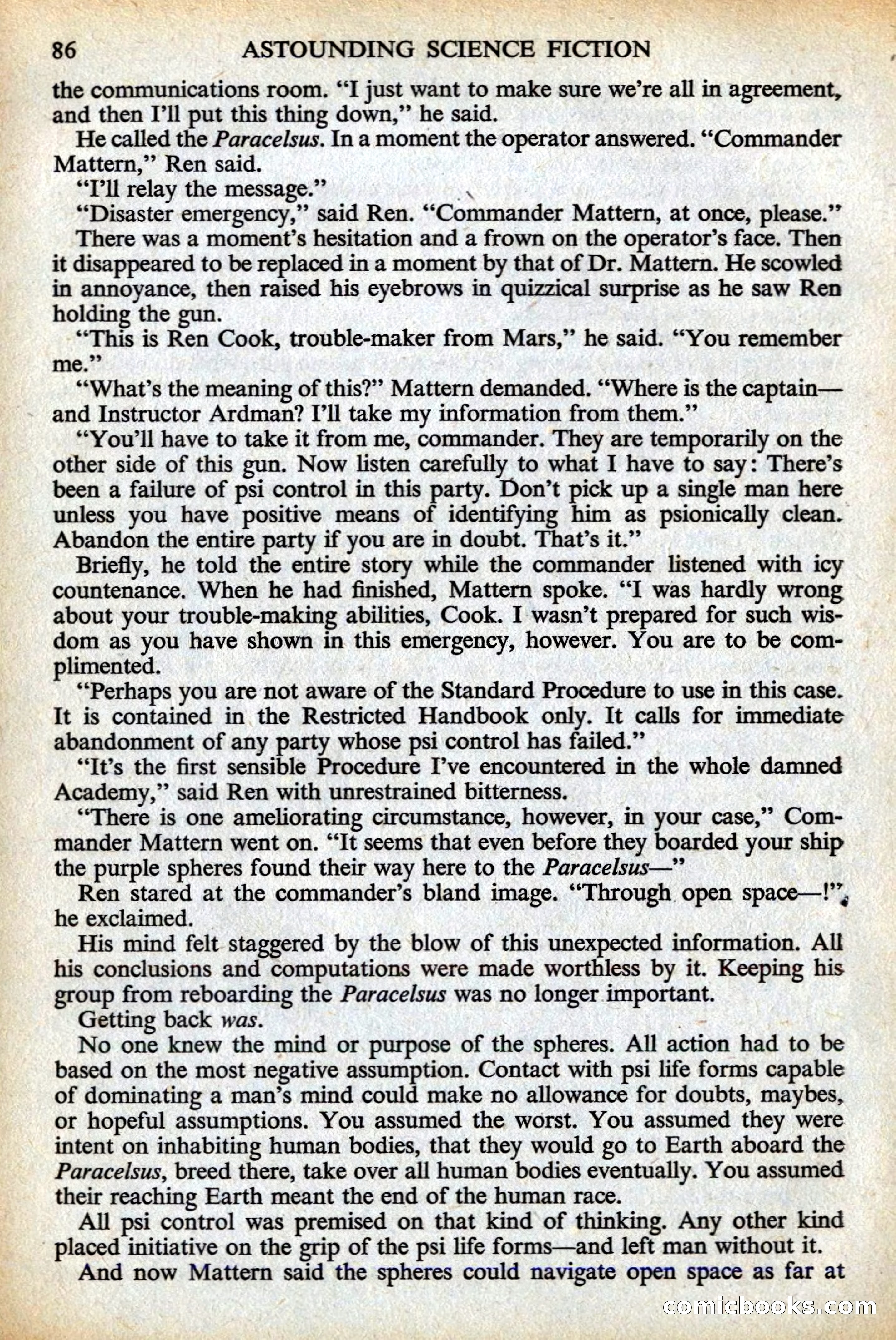 Astounding Science Fiction, British Edition — page 88 of 132