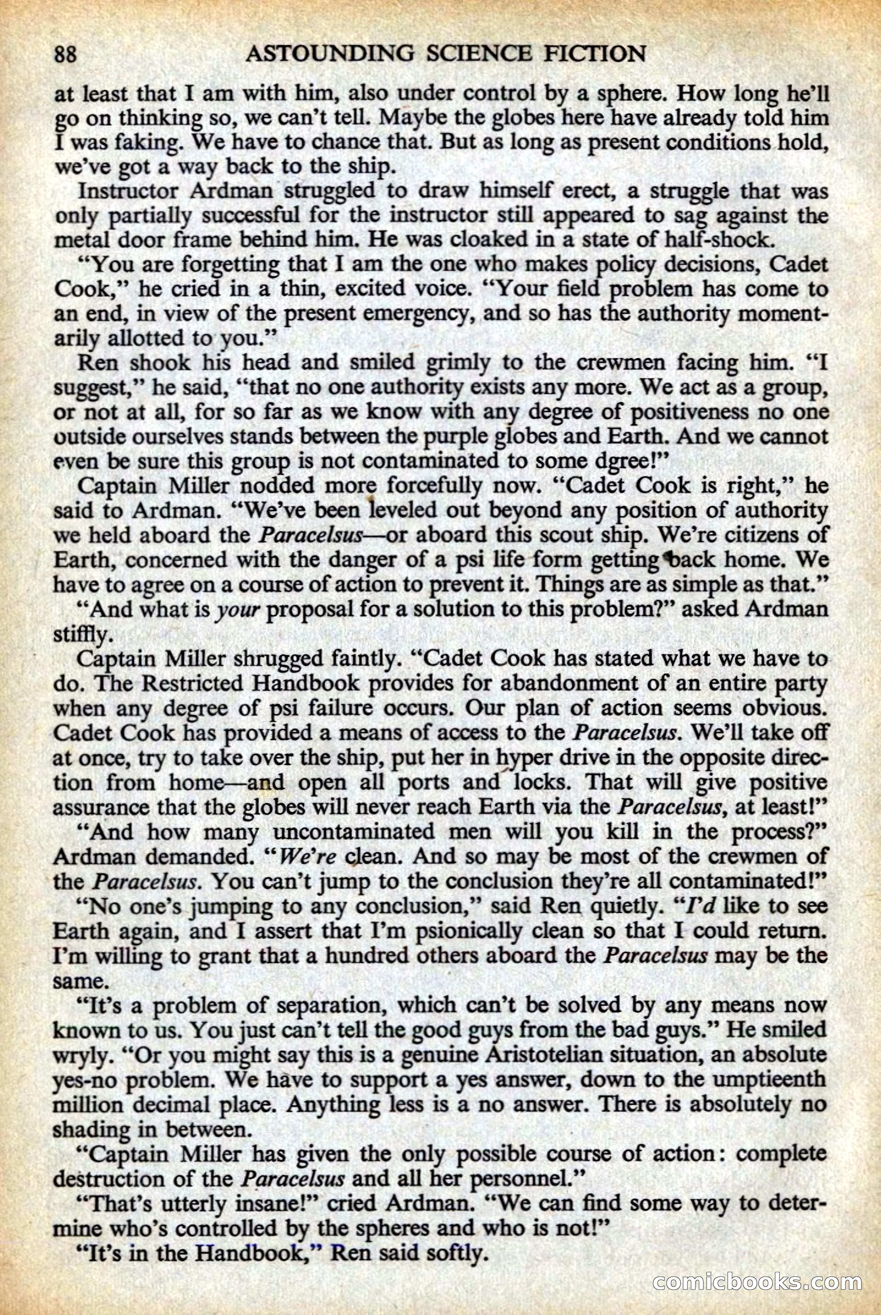 Astounding Science Fiction, British Edition — page 90 of 132