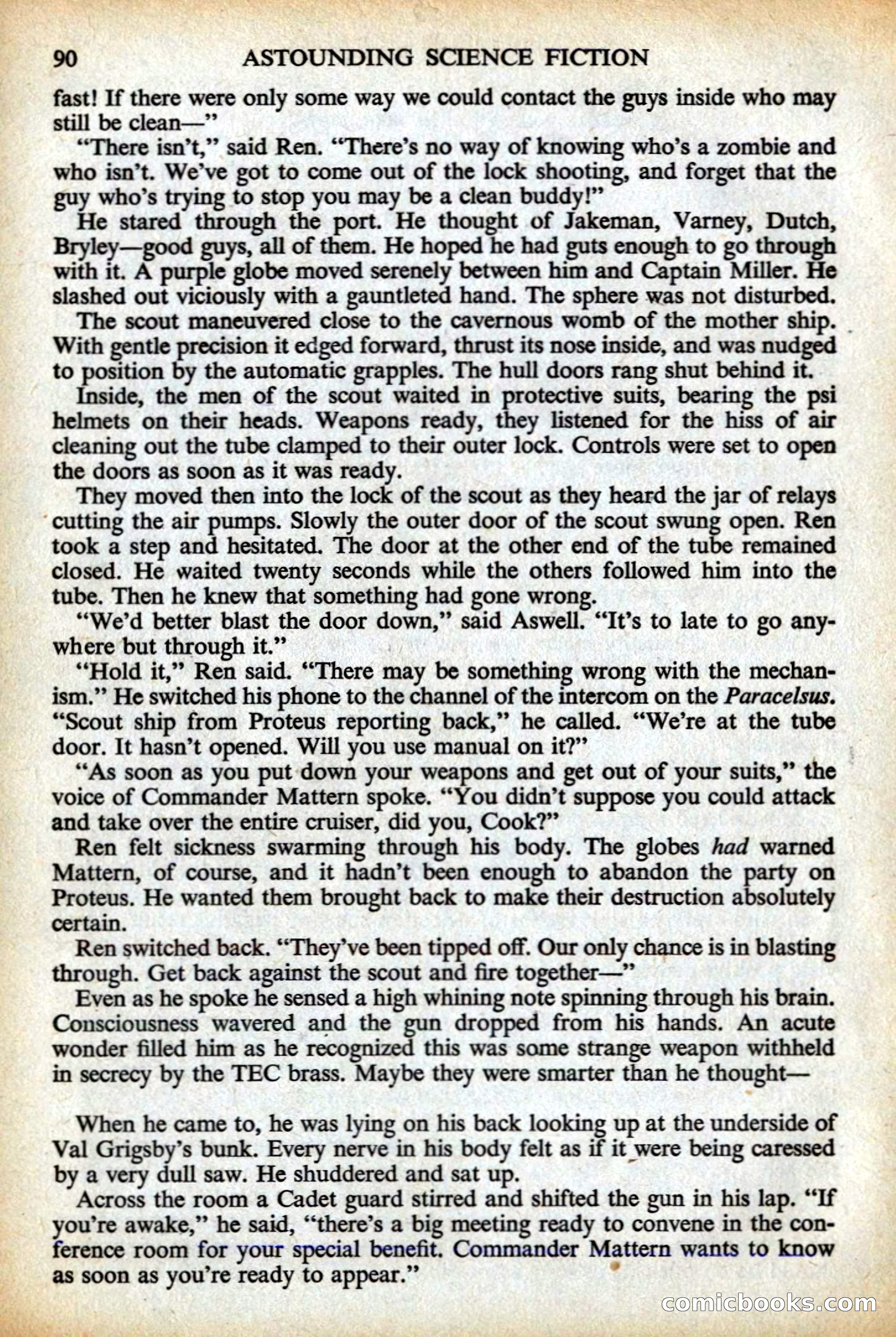 Astounding Science Fiction, British Edition — page 92 of 132