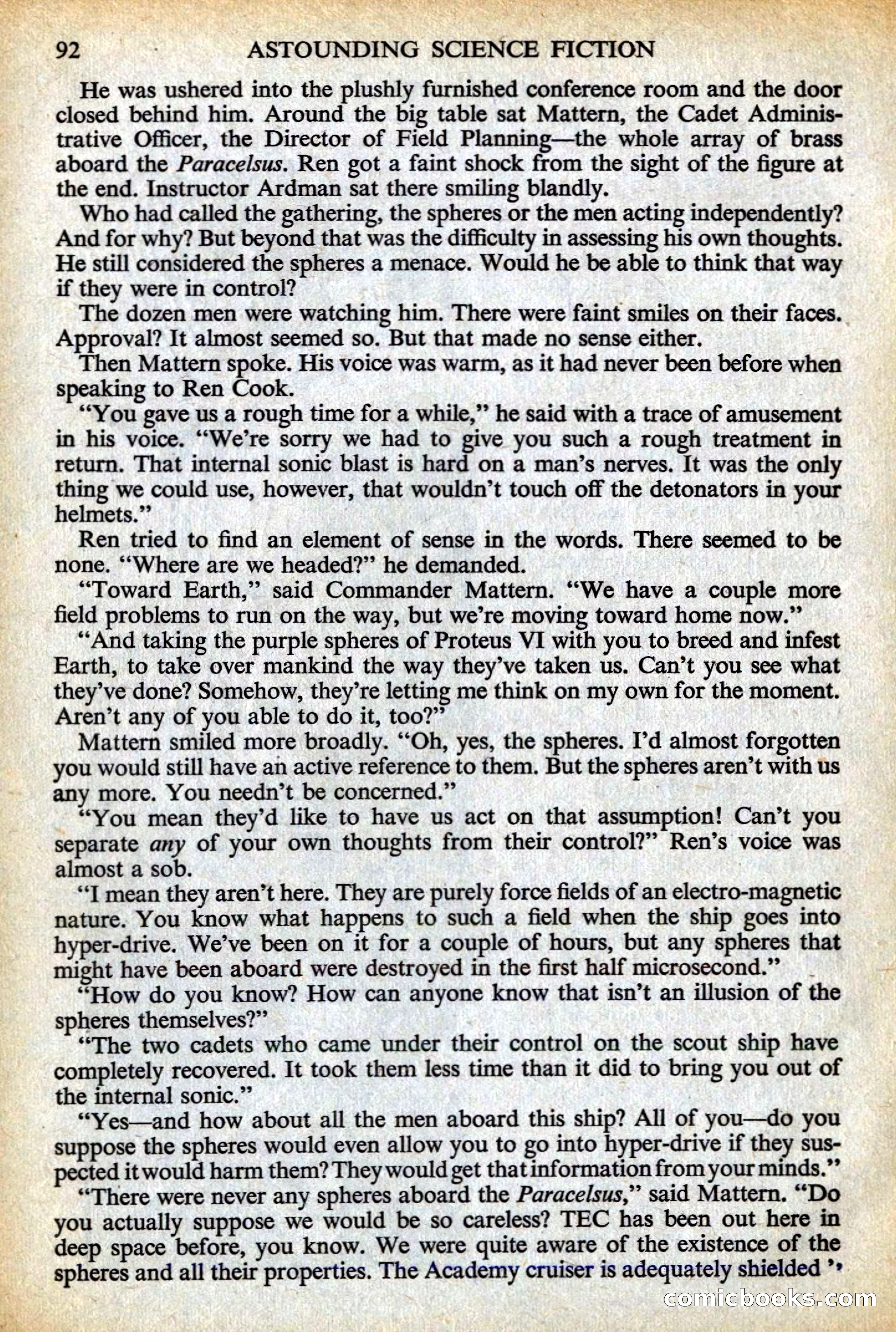Astounding Science Fiction, British Edition — page 94 of 132