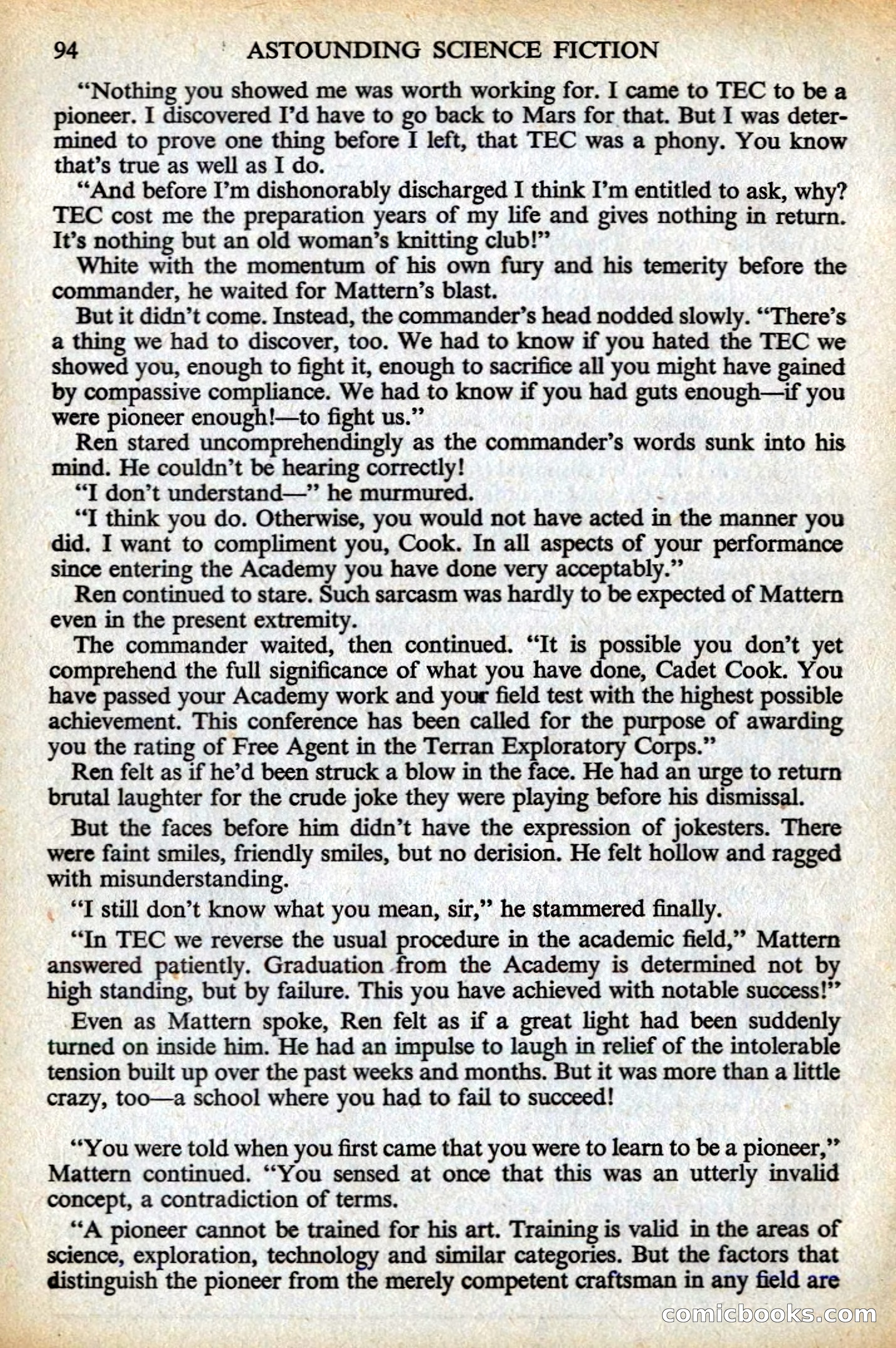 Astounding Science Fiction, British Edition — page 96 of 132