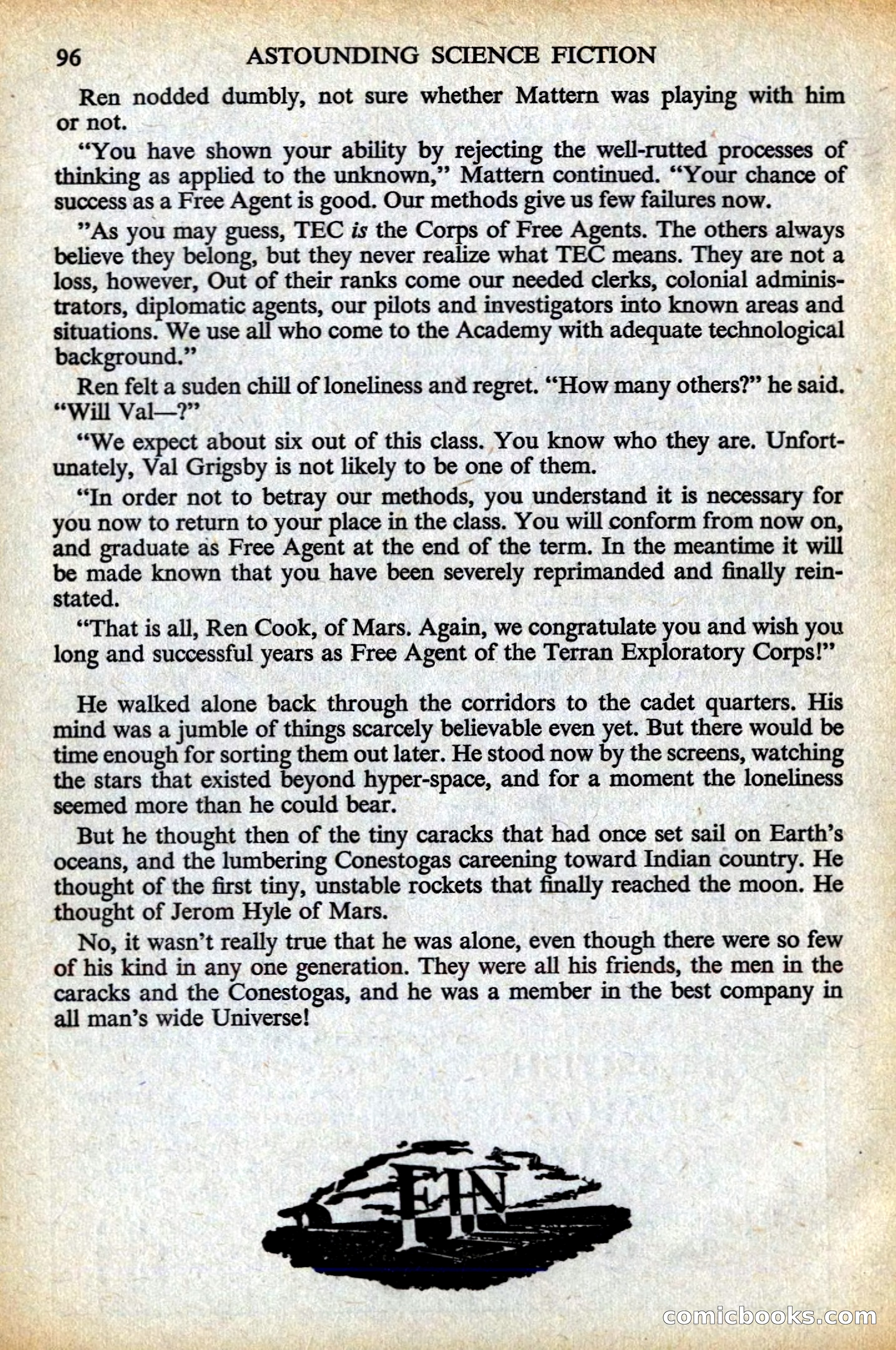 Astounding Science Fiction, British Edition — page 98 of 132