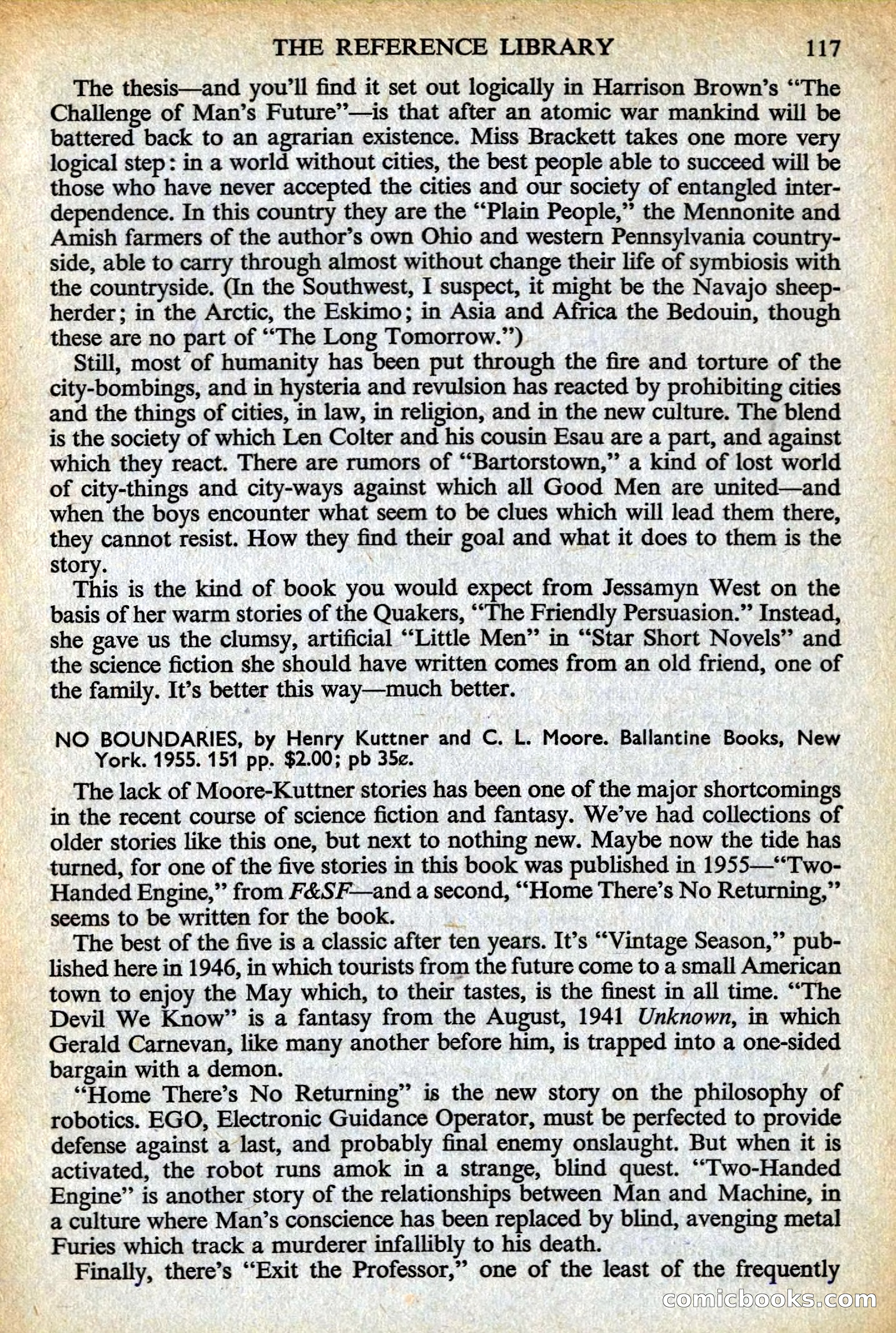 Astounding Science Fiction, British Edition — page 119 of 132