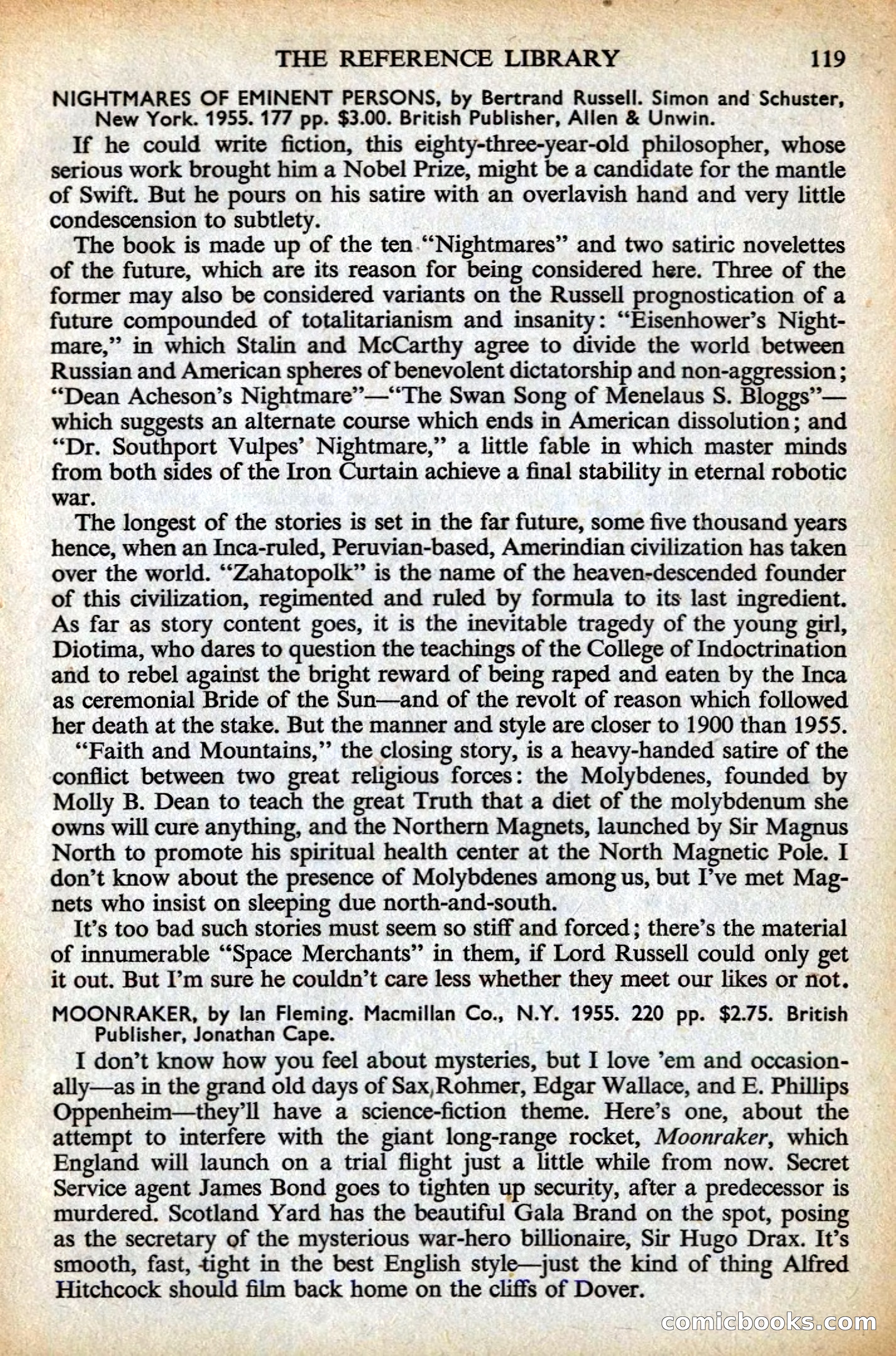 Astounding Science Fiction, British Edition — page 121 of 132