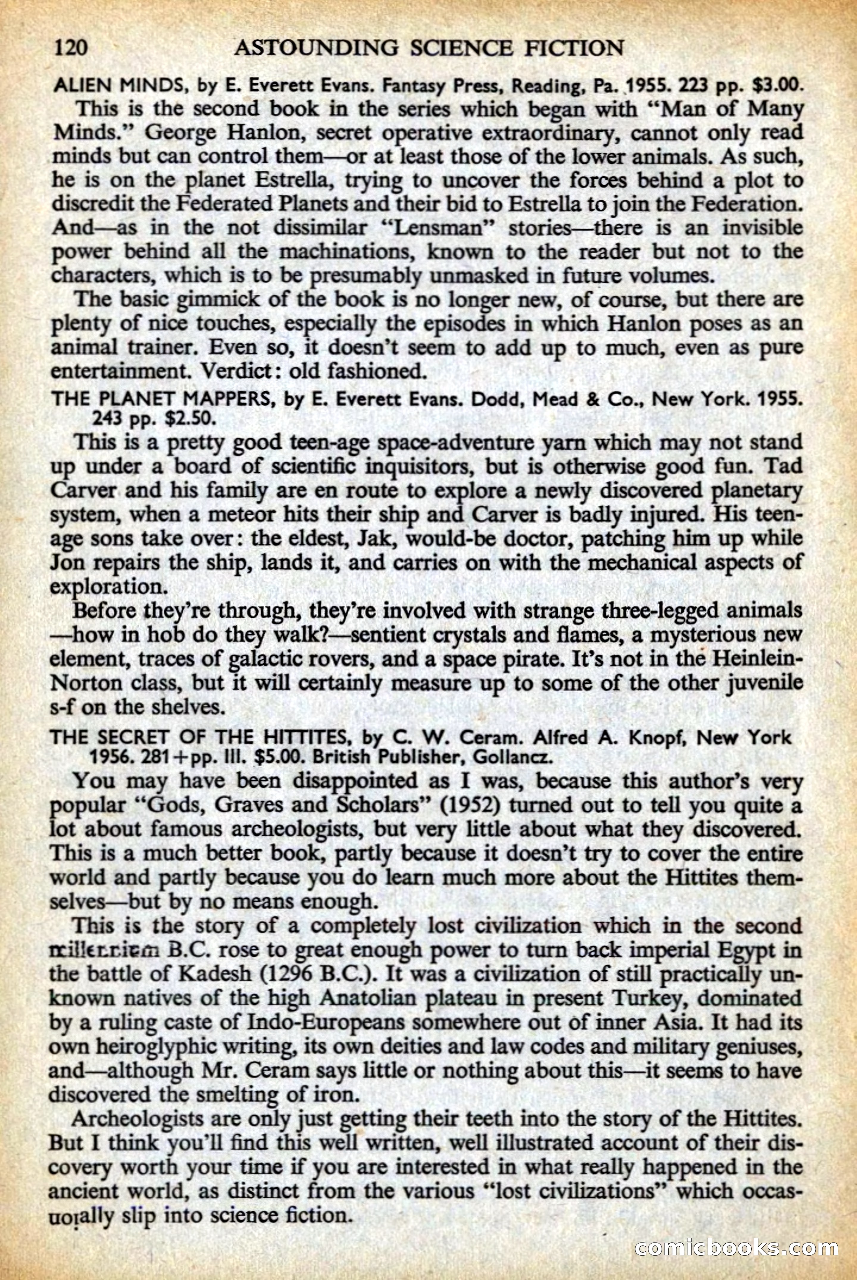 Astounding Science Fiction, British Edition — page 122 of 132