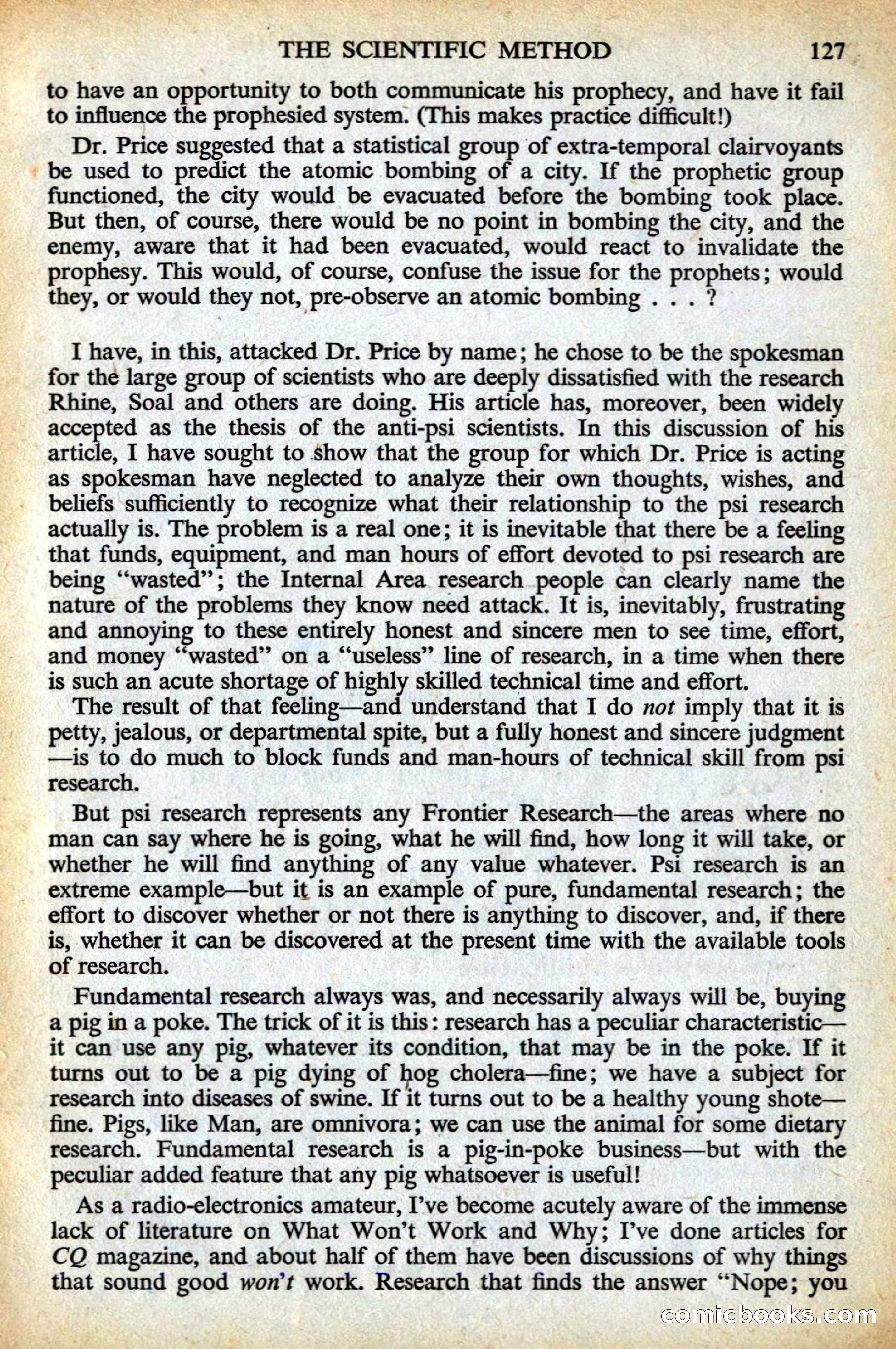 Astounding Science Fiction, British Edition — page 129 of 132