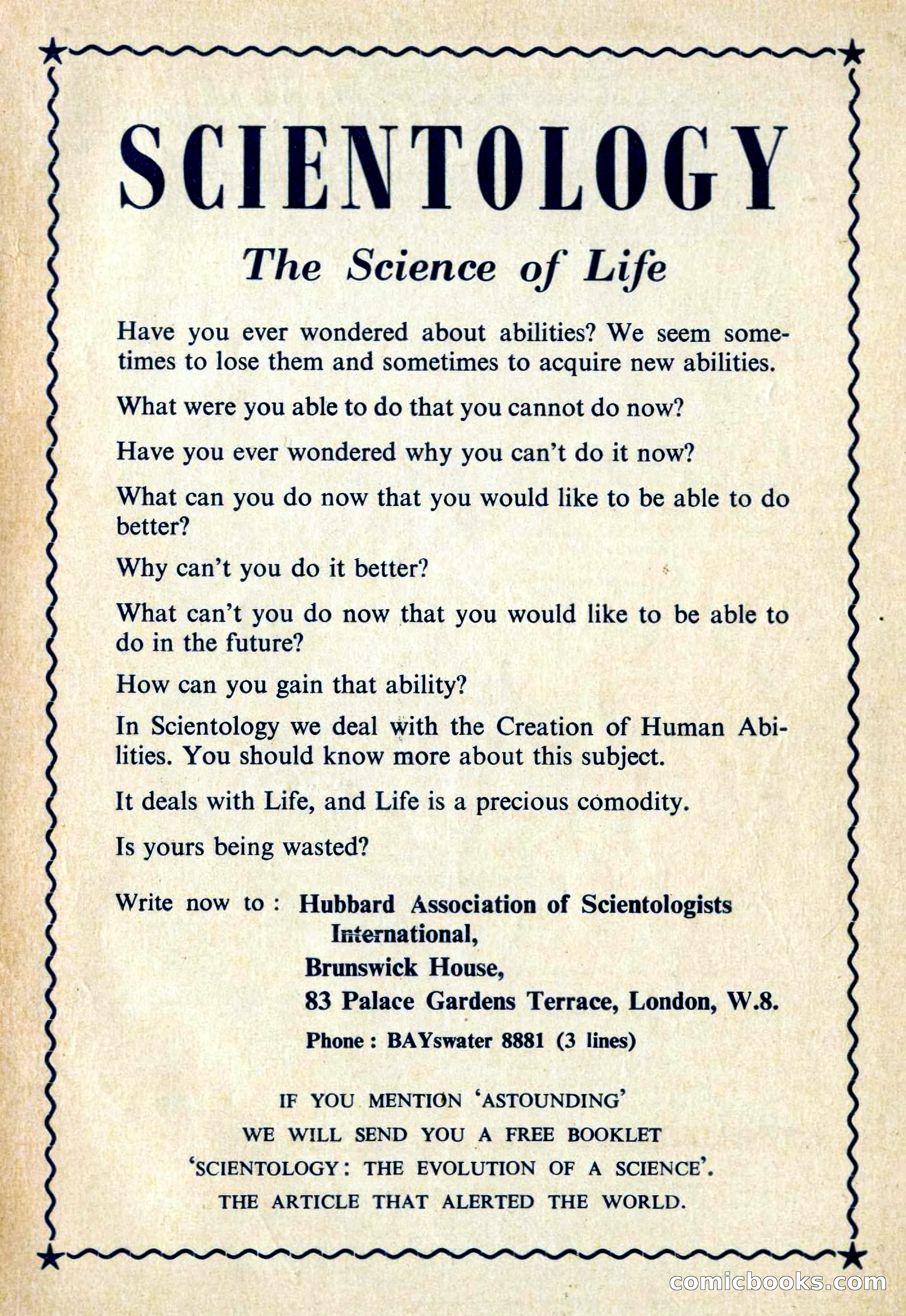 Astounding Science Fiction, British Edition — page 130 of 132