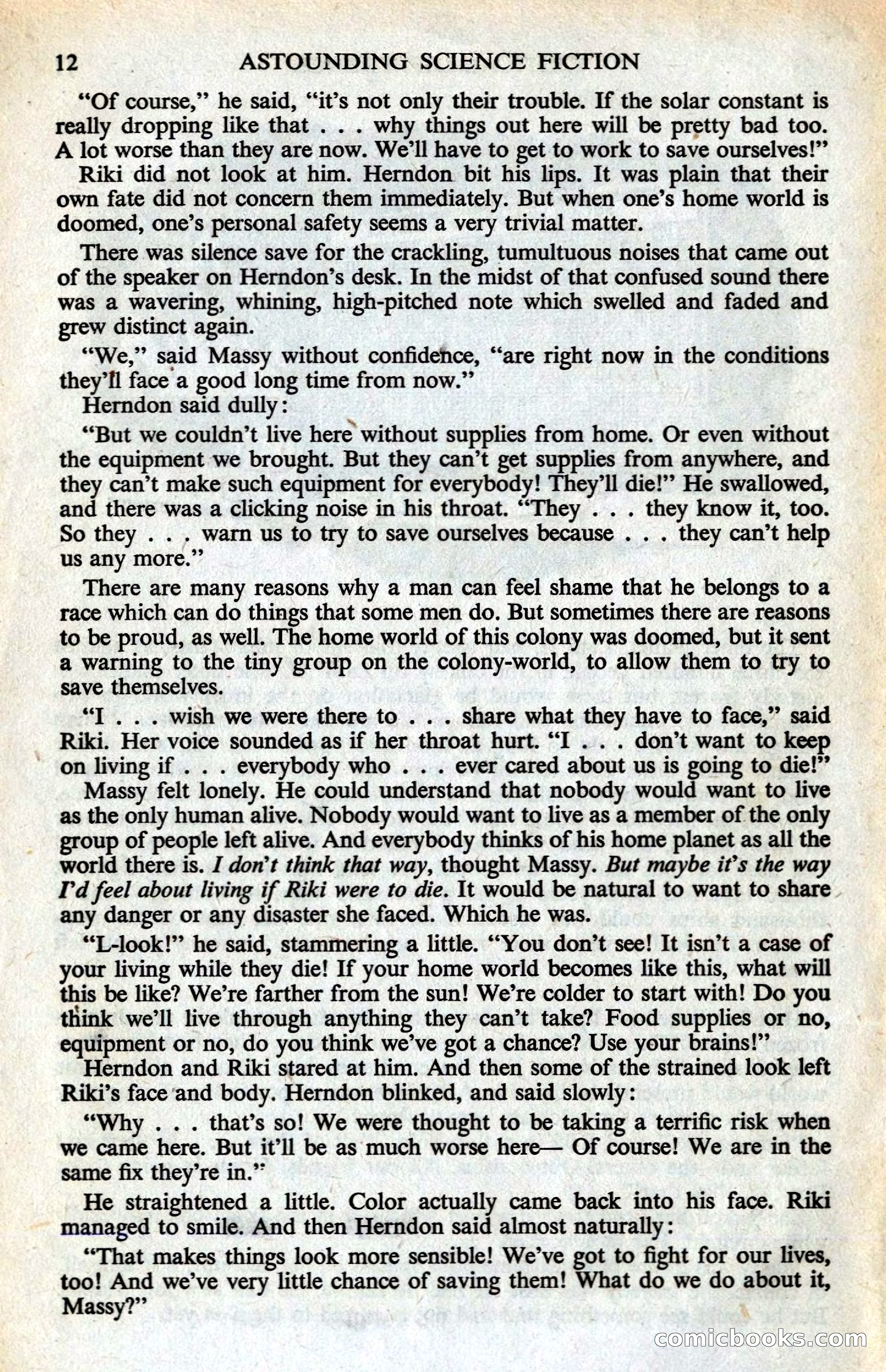 Astounding British Edition, Vol. 12 No. 12 — page 14 of 132