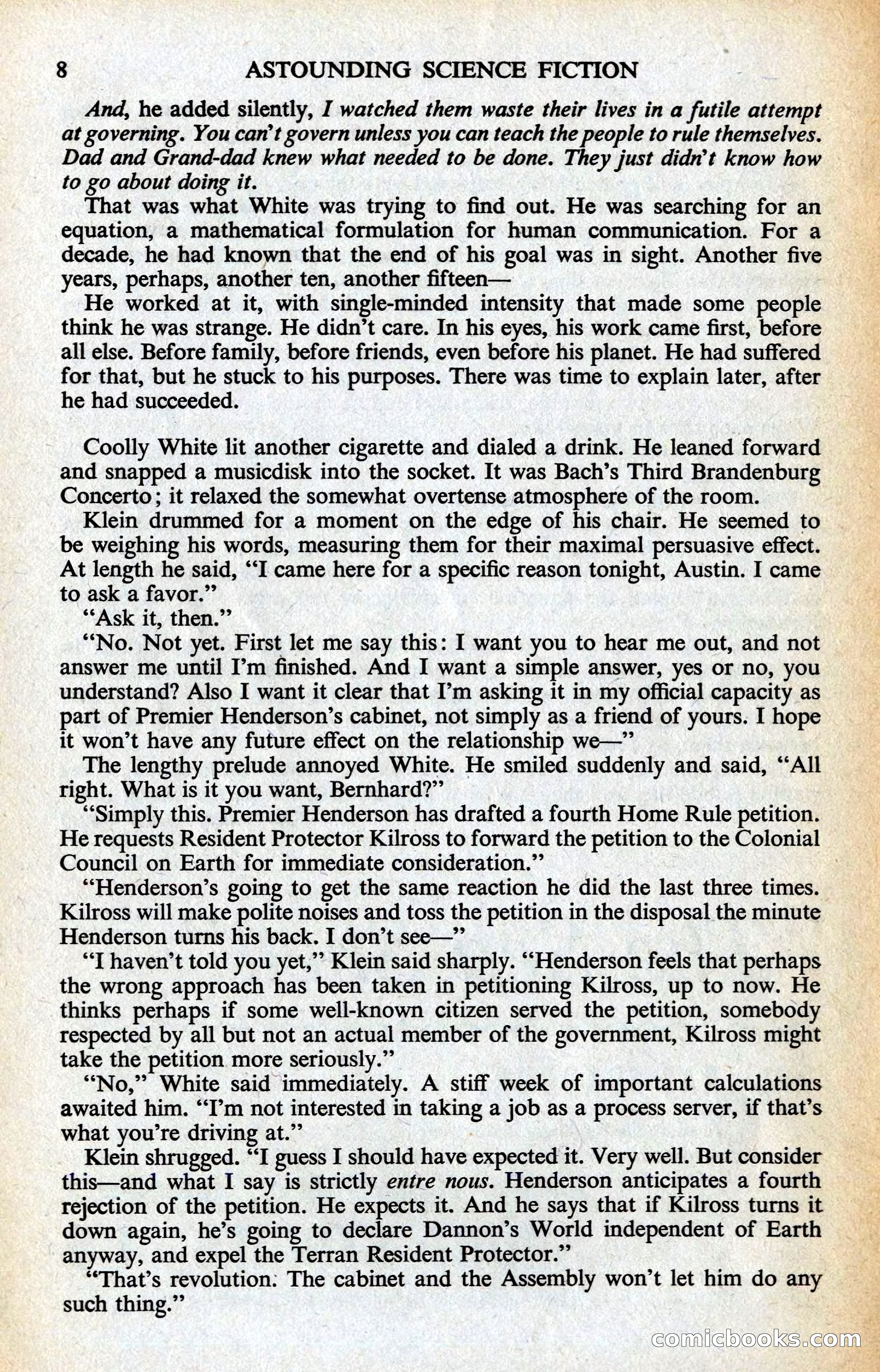Astounding British Edition, Vol. 14, No. 9 — page 10 of 131