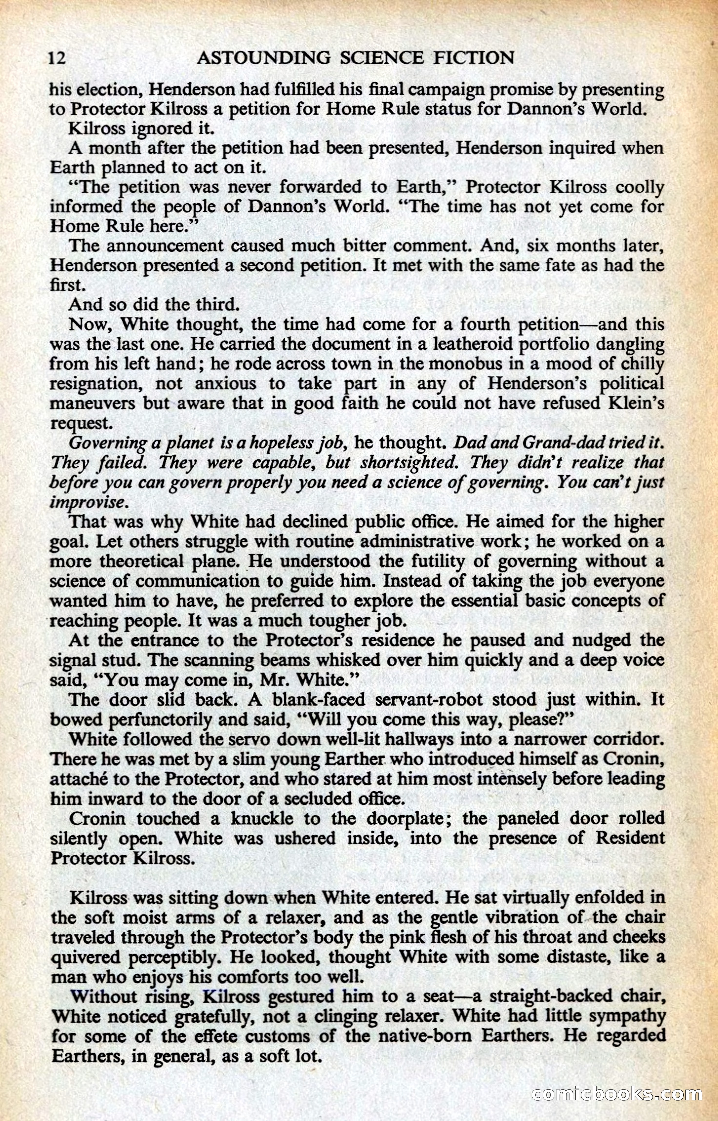 Astounding British Edition, Vol. 14, No. 9 — page 14 of 131