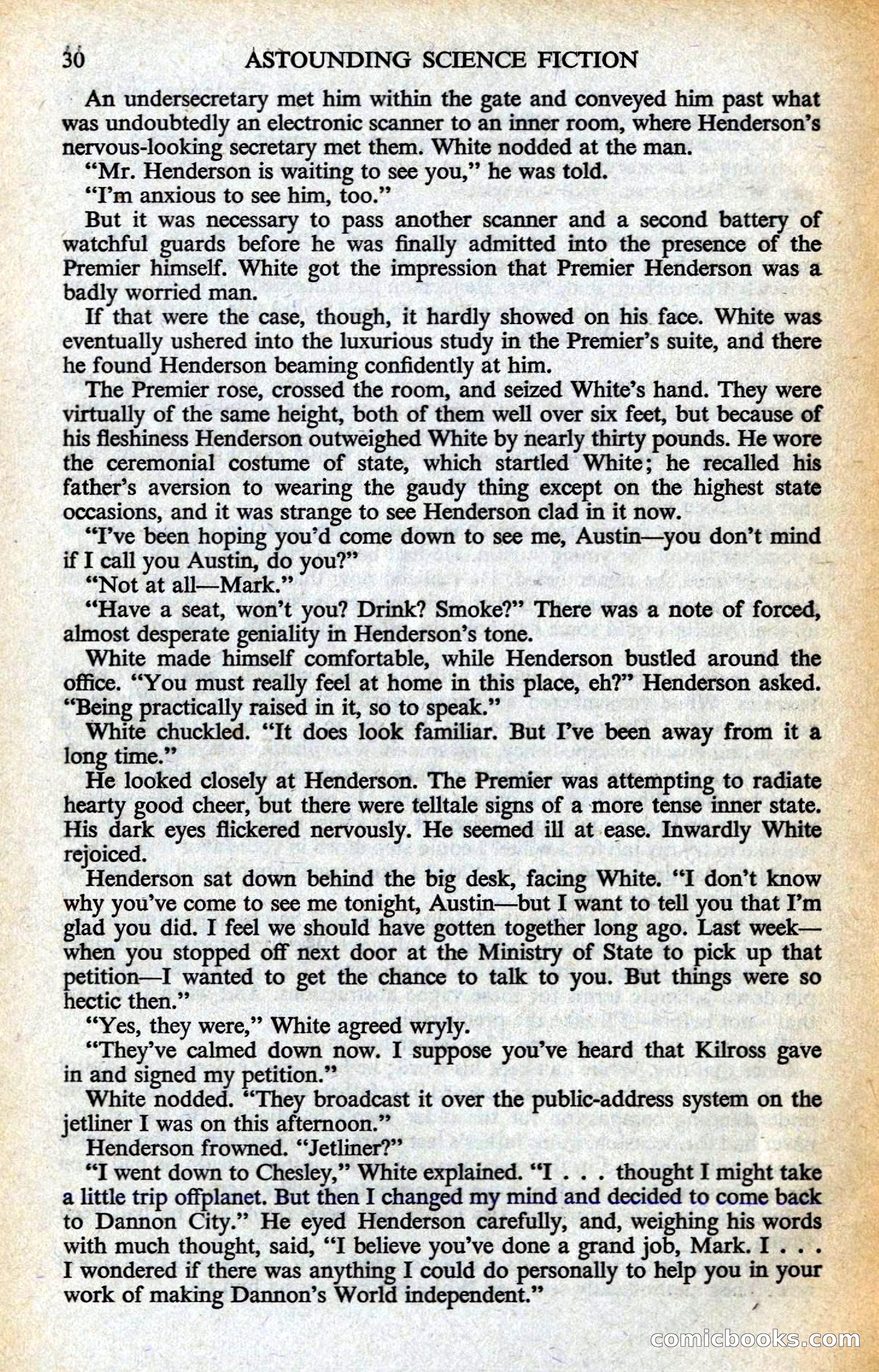 Astounding British Edition, Vol. 14, No. 9 — page 32 of 131
