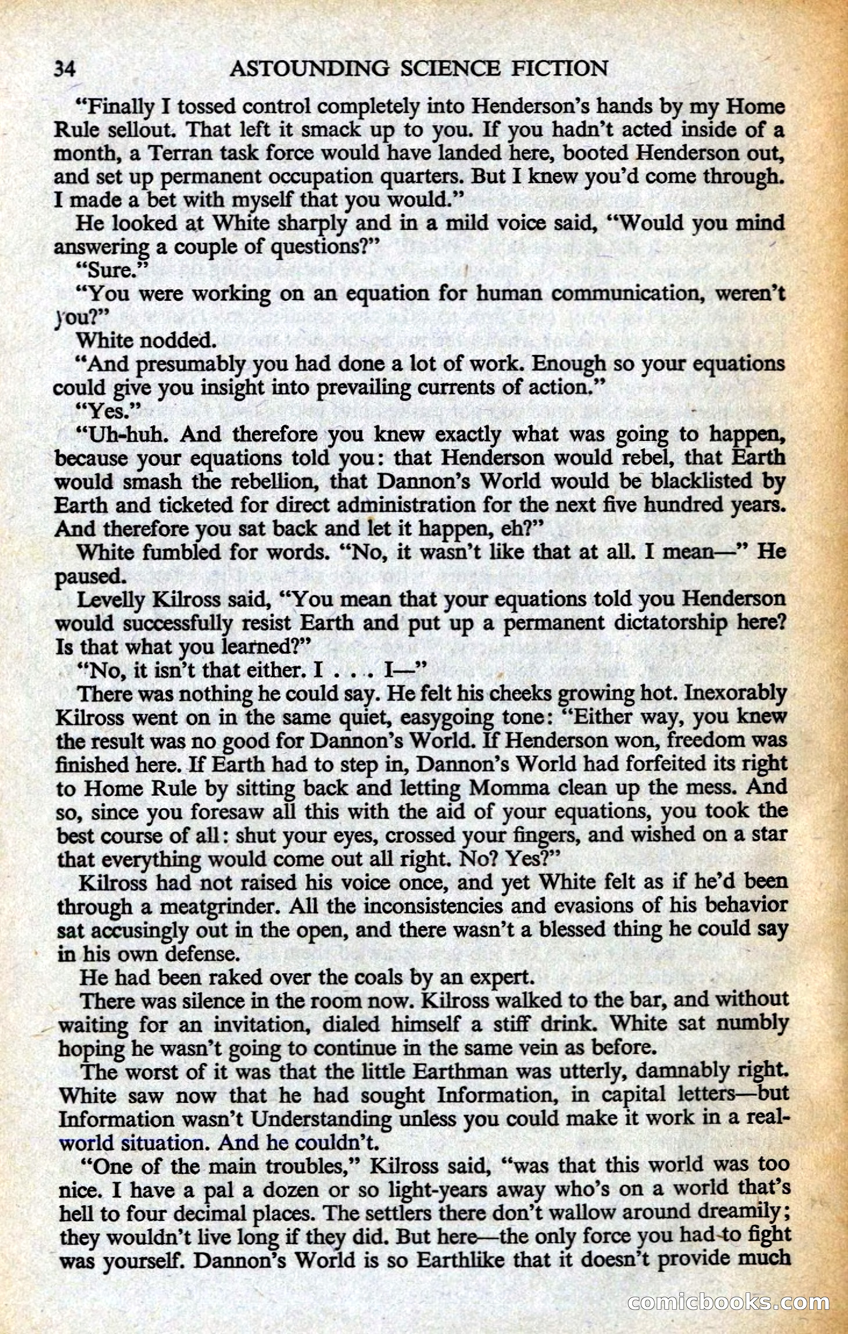 Astounding British Edition, Vol. 14, No. 9 — page 36 of 131