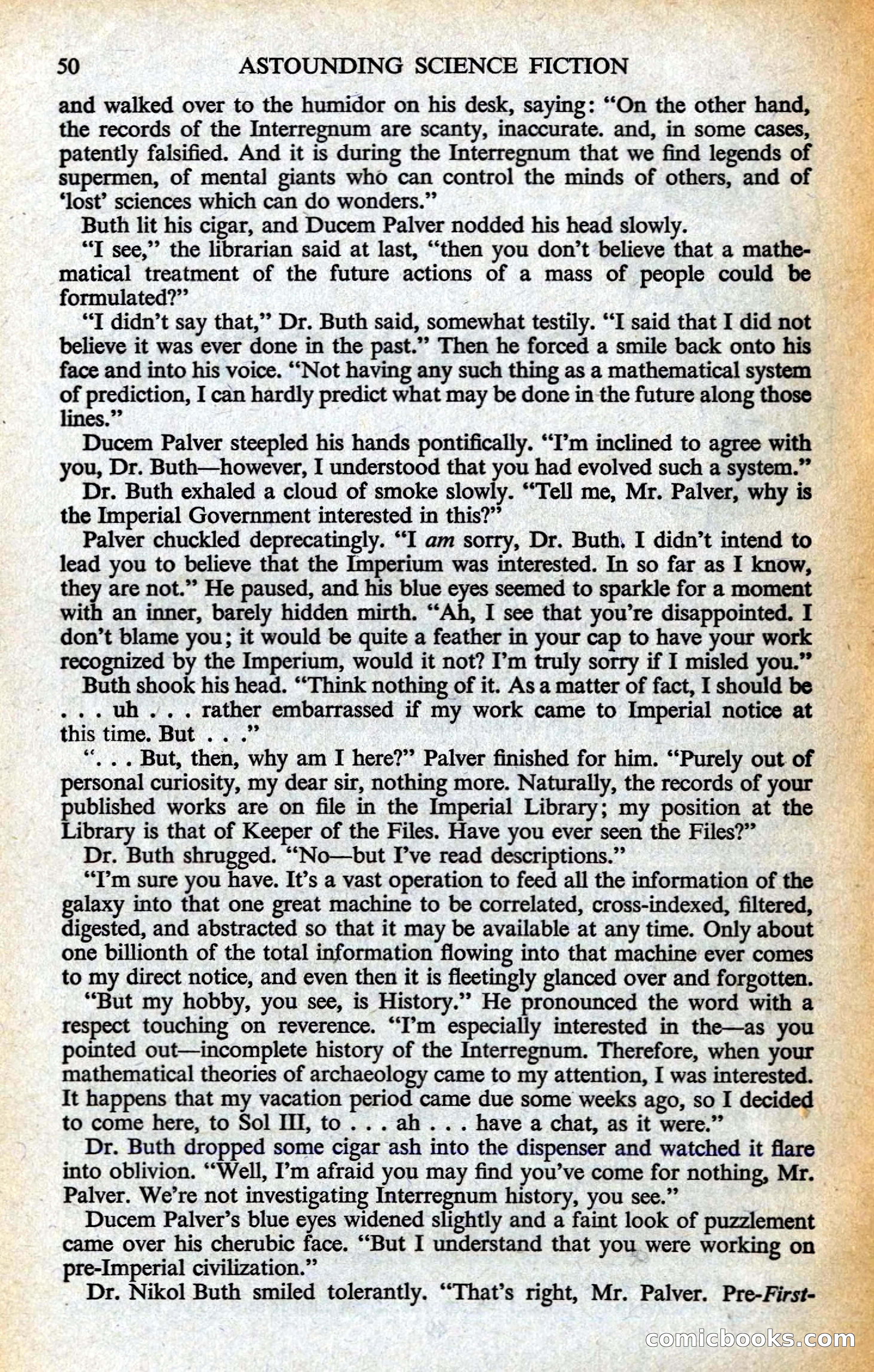 Astounding British Edition, Vol. 14, No. 9 — page 52 of 131