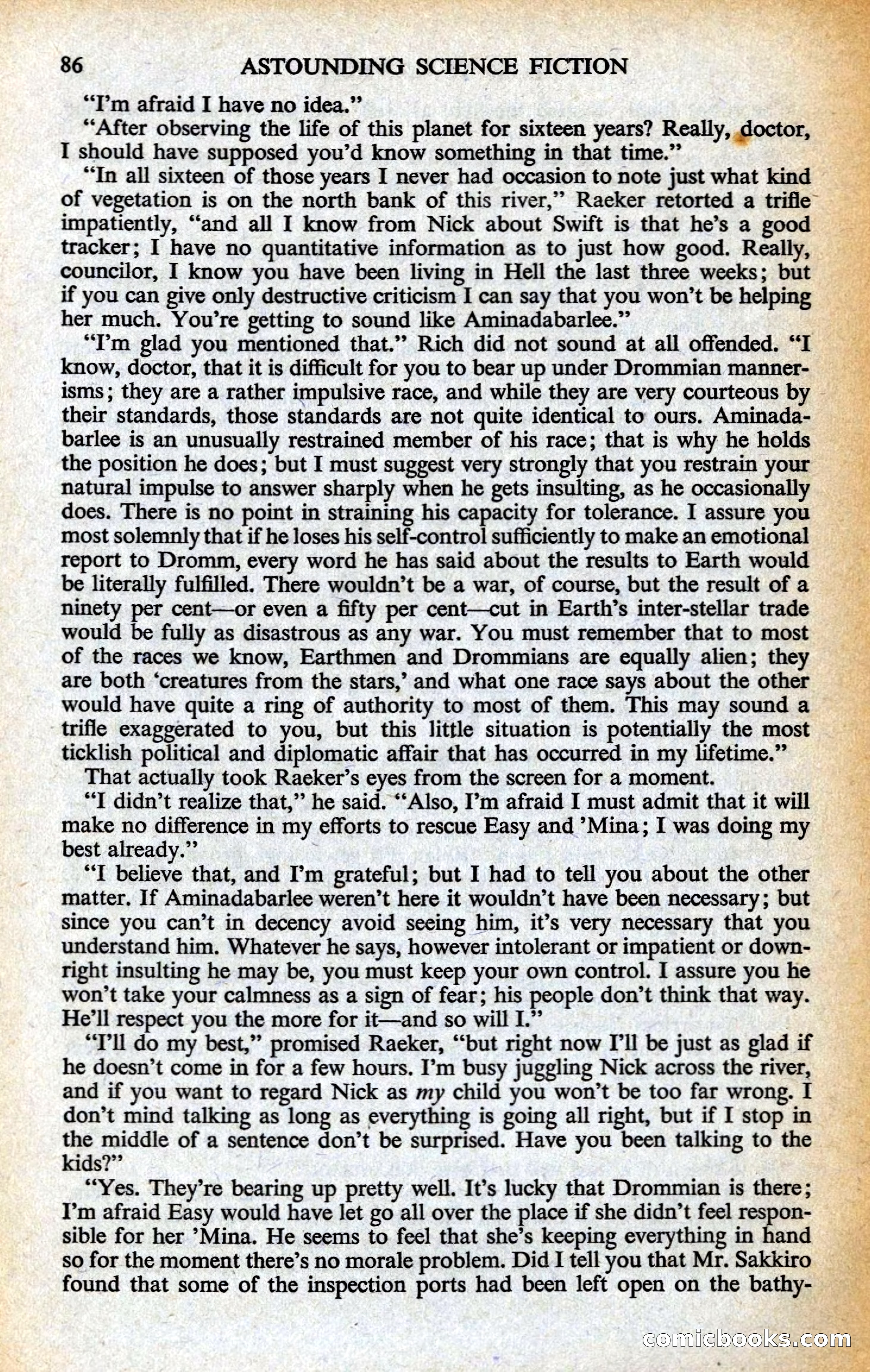 Astounding British Edition, Vol. 14, No. 9 — page 88 of 131