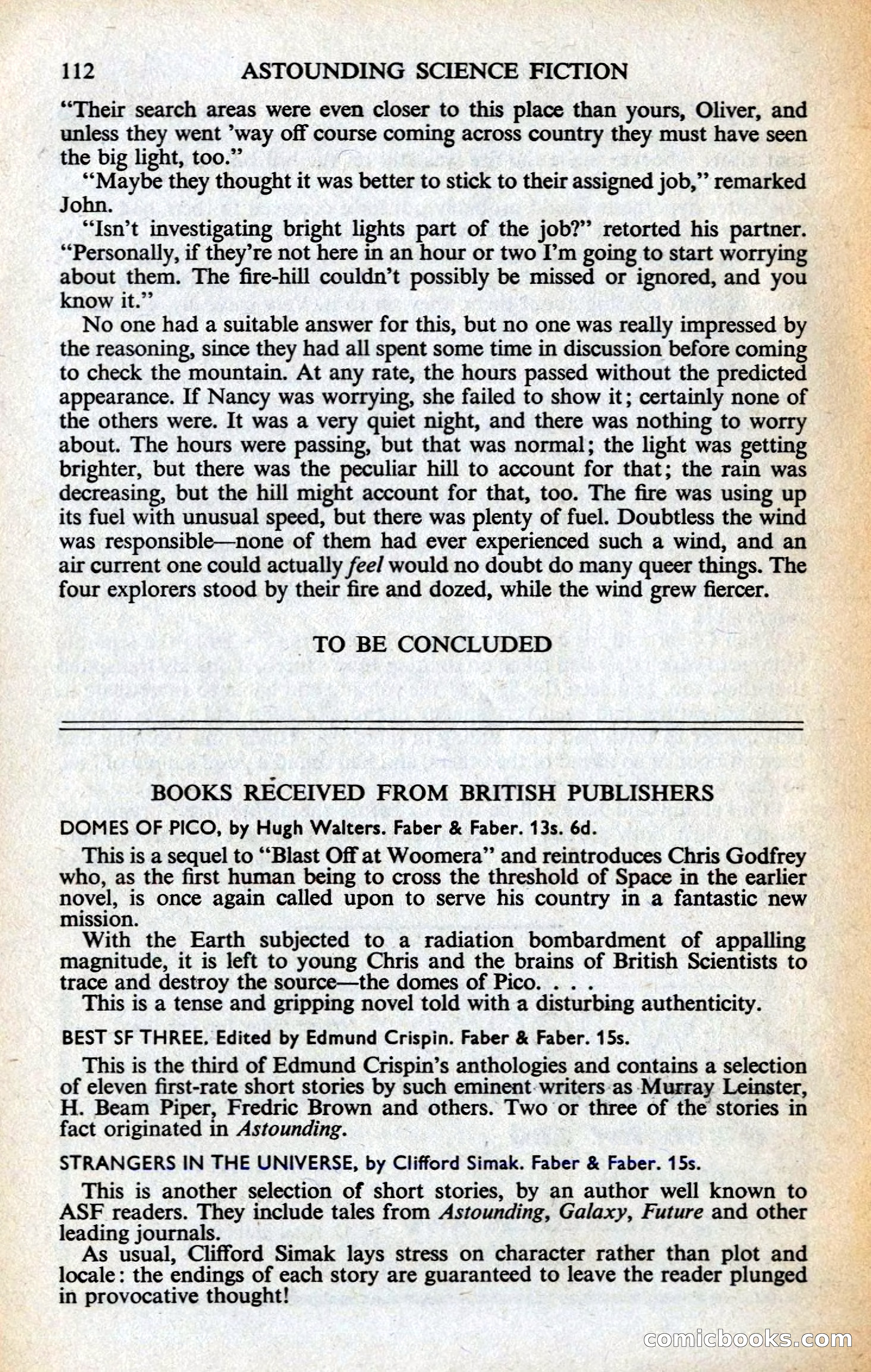 Astounding British Edition, Vol. 14, No. 9 — page 114 of 131