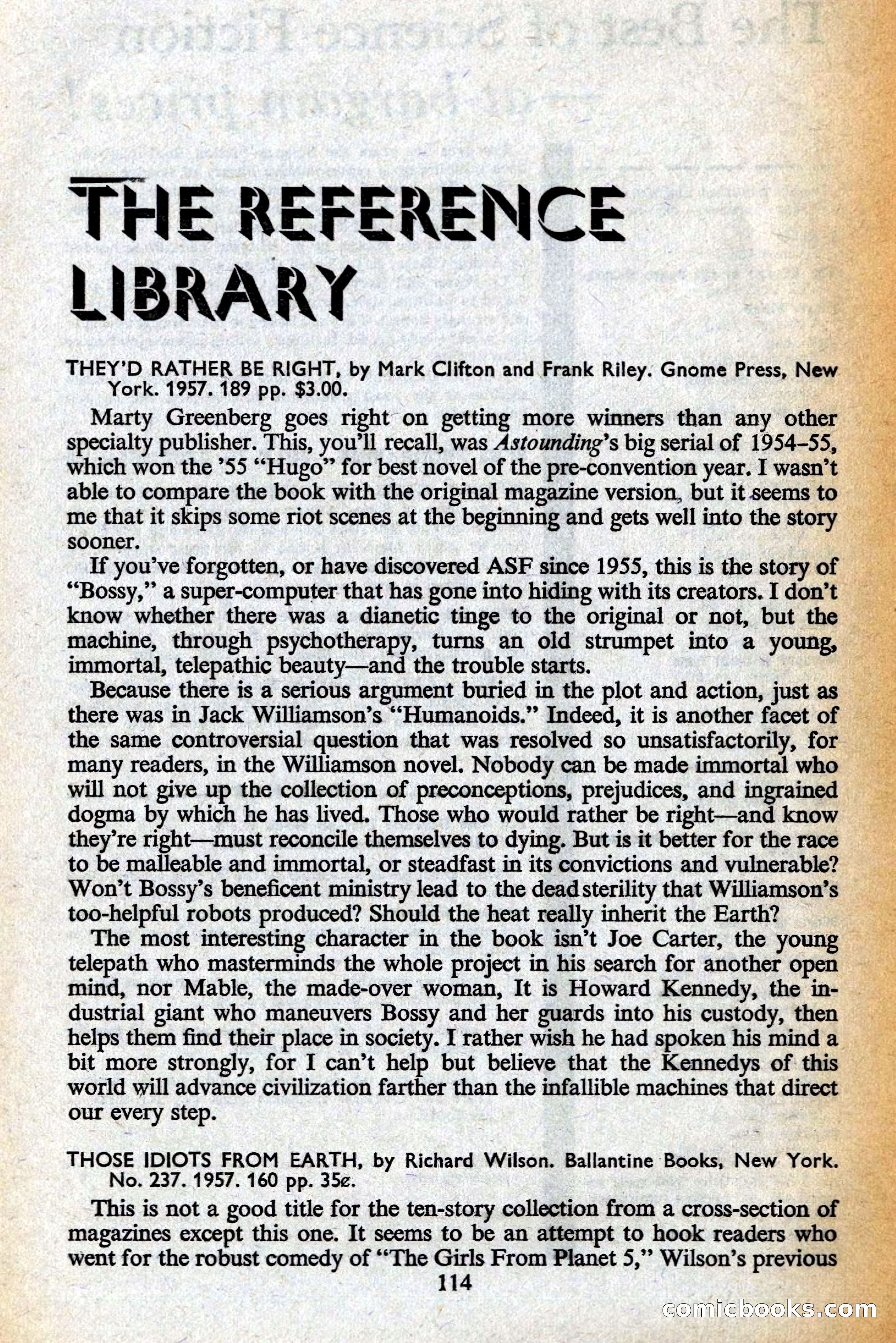 Astounding British Edition, Vol. 14, No. 9 — page 116 of 131