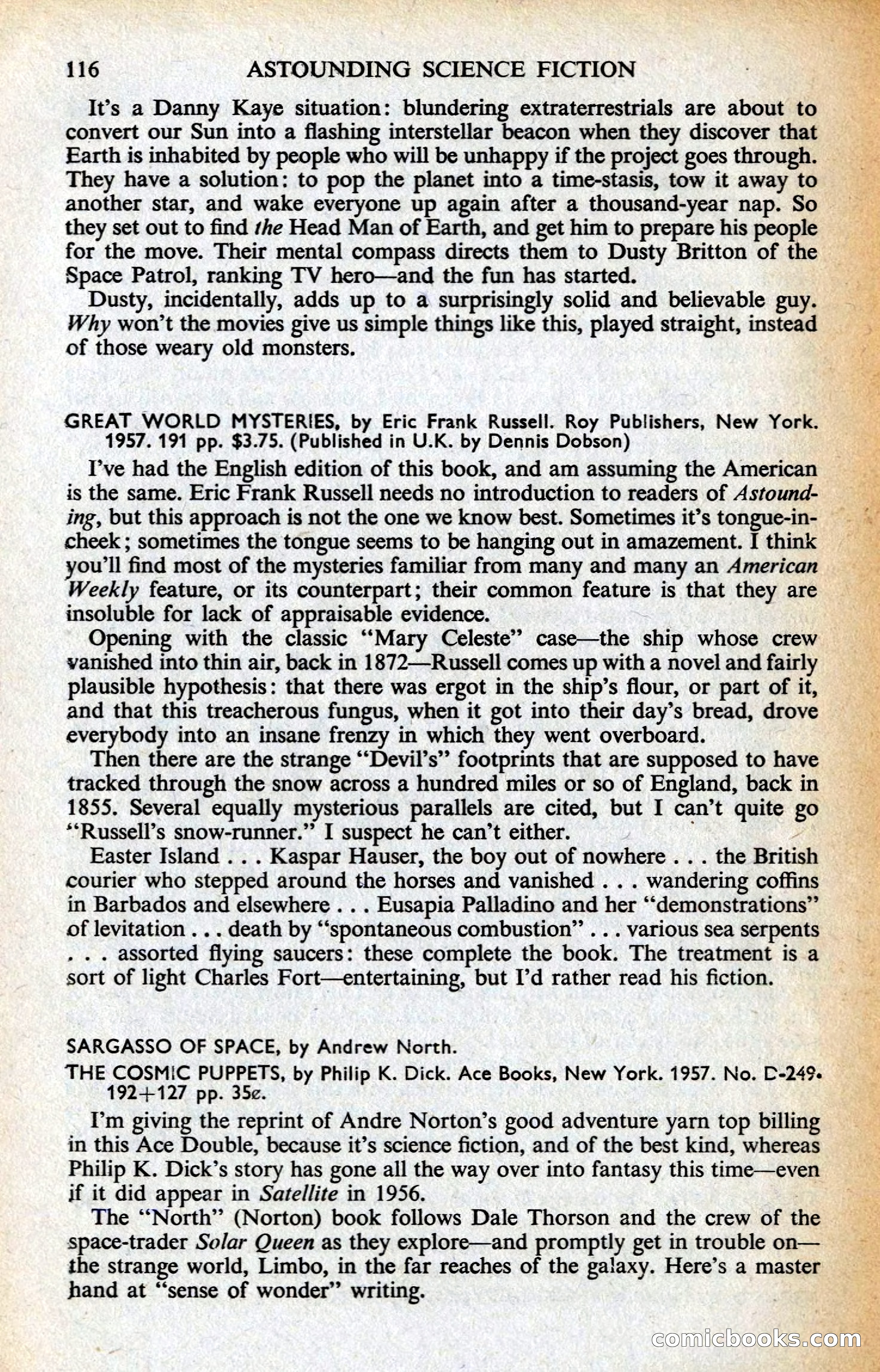 Astounding British Edition, Vol. 14, No. 9 — page 118 of 131