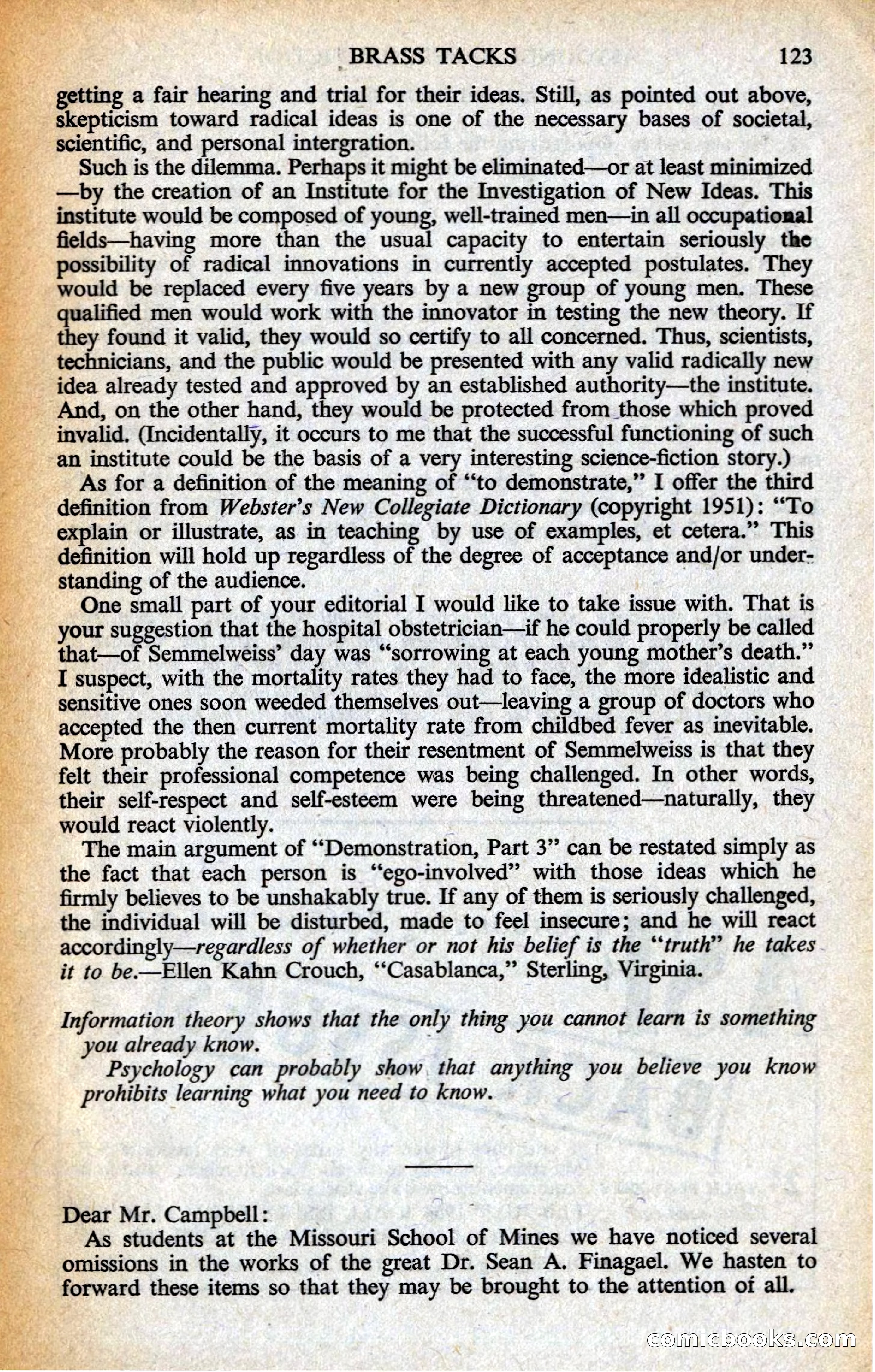 Astounding British Edition, Vol. 14, No. 9 — page 125 of 131