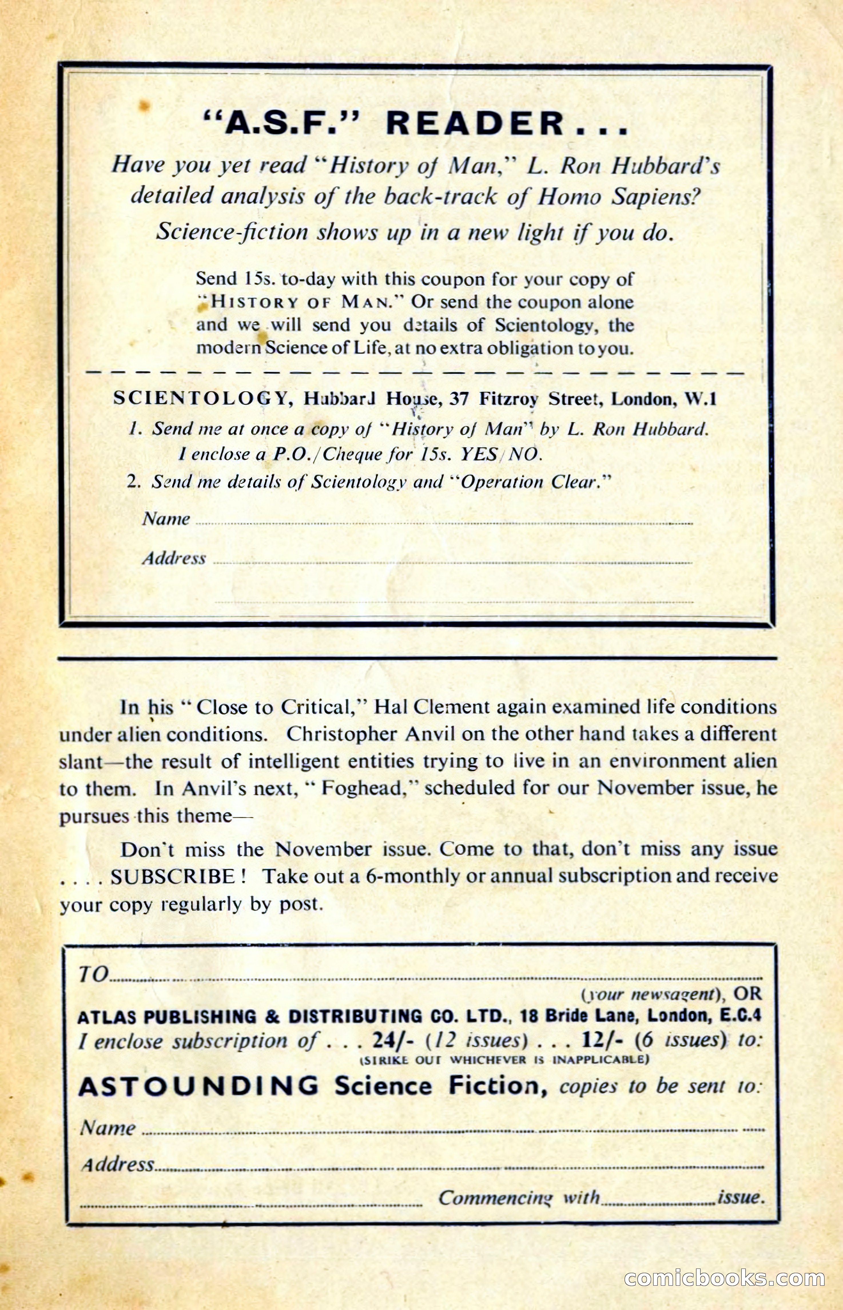Astounding British Edition, Vol. 14, No. 9 — page 130 of 131