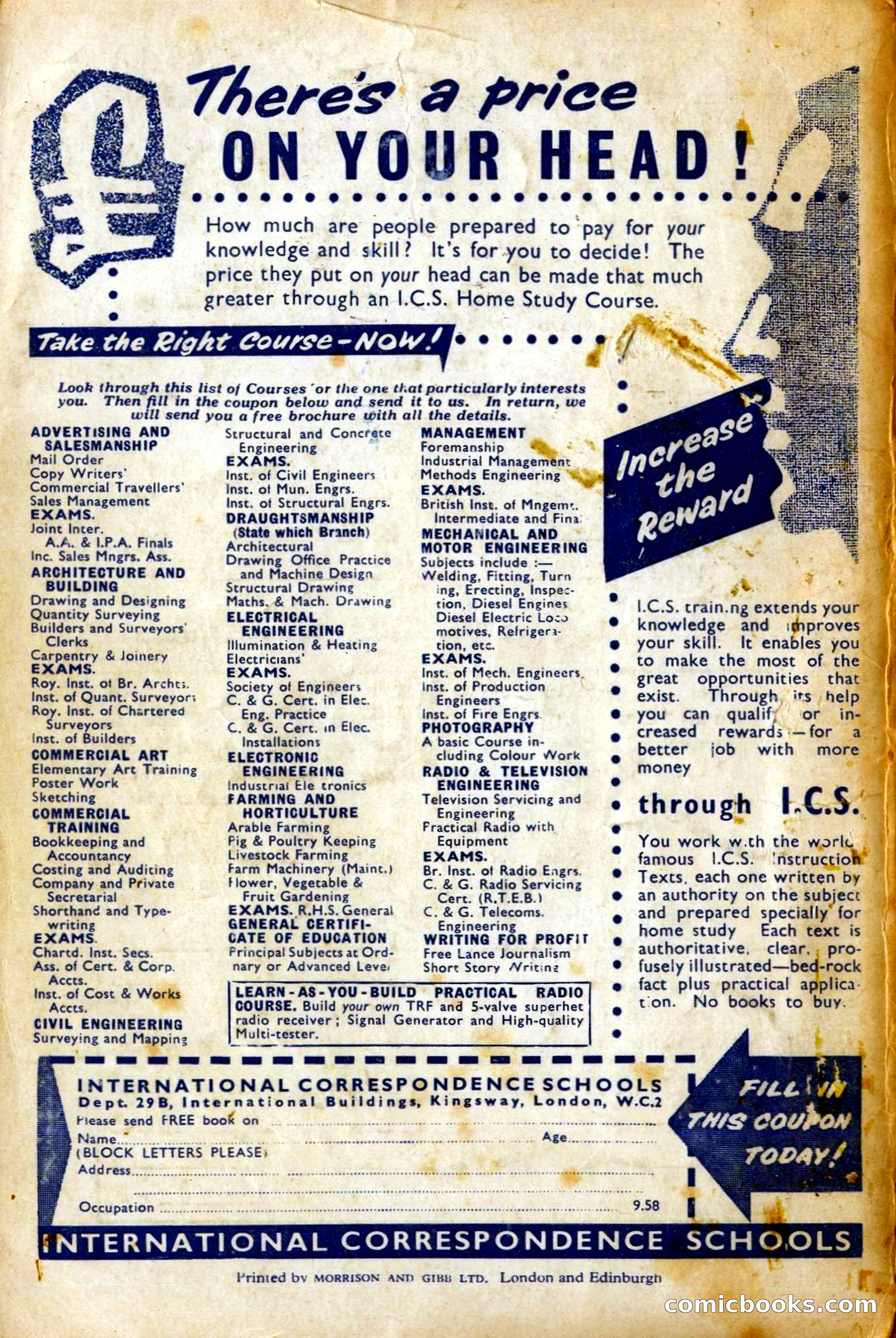 Astounding British Edition, Vol. 14, No. 9 — page 131 of 131