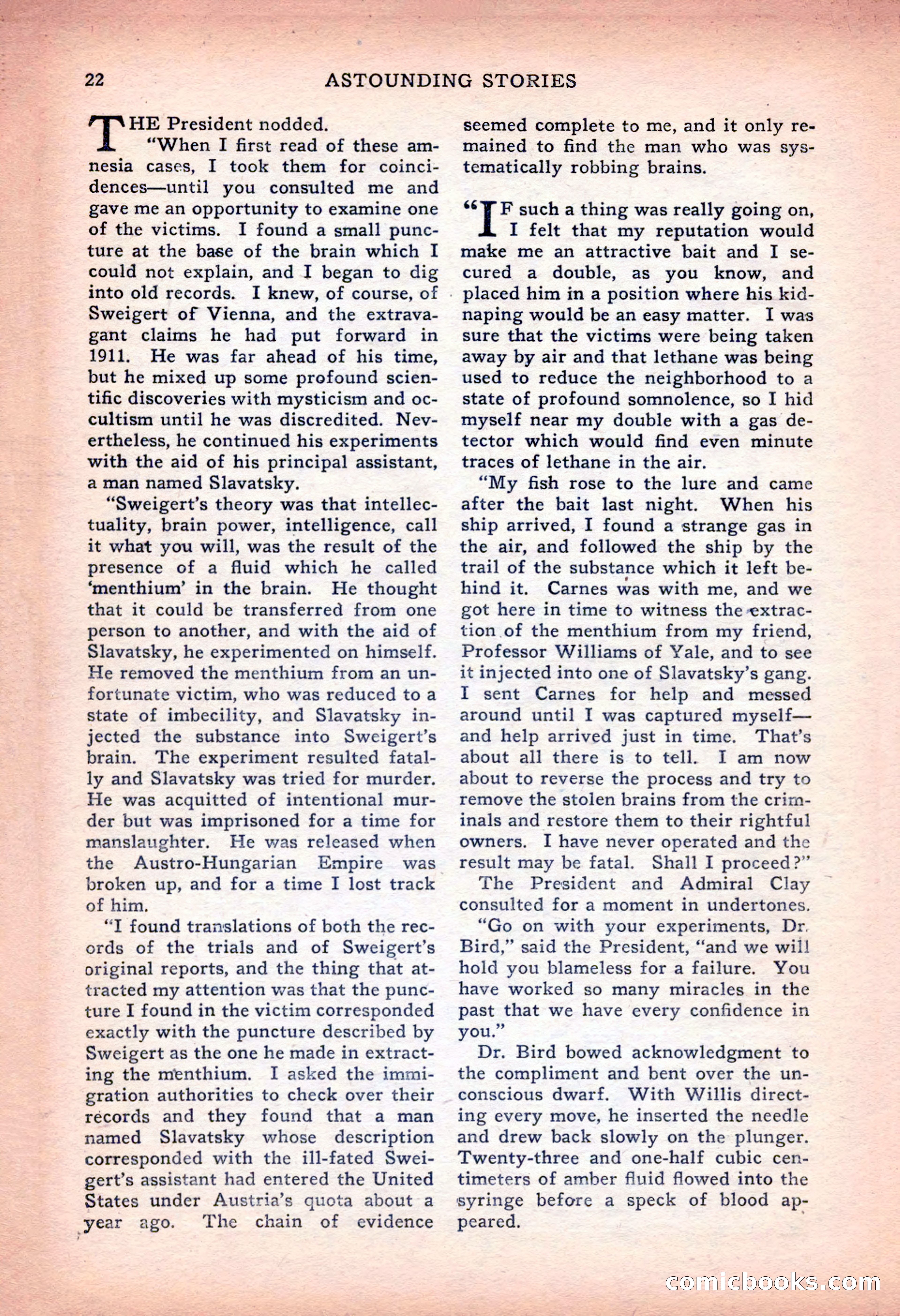 Astounding Stories of Super-Science — page 24 of 148