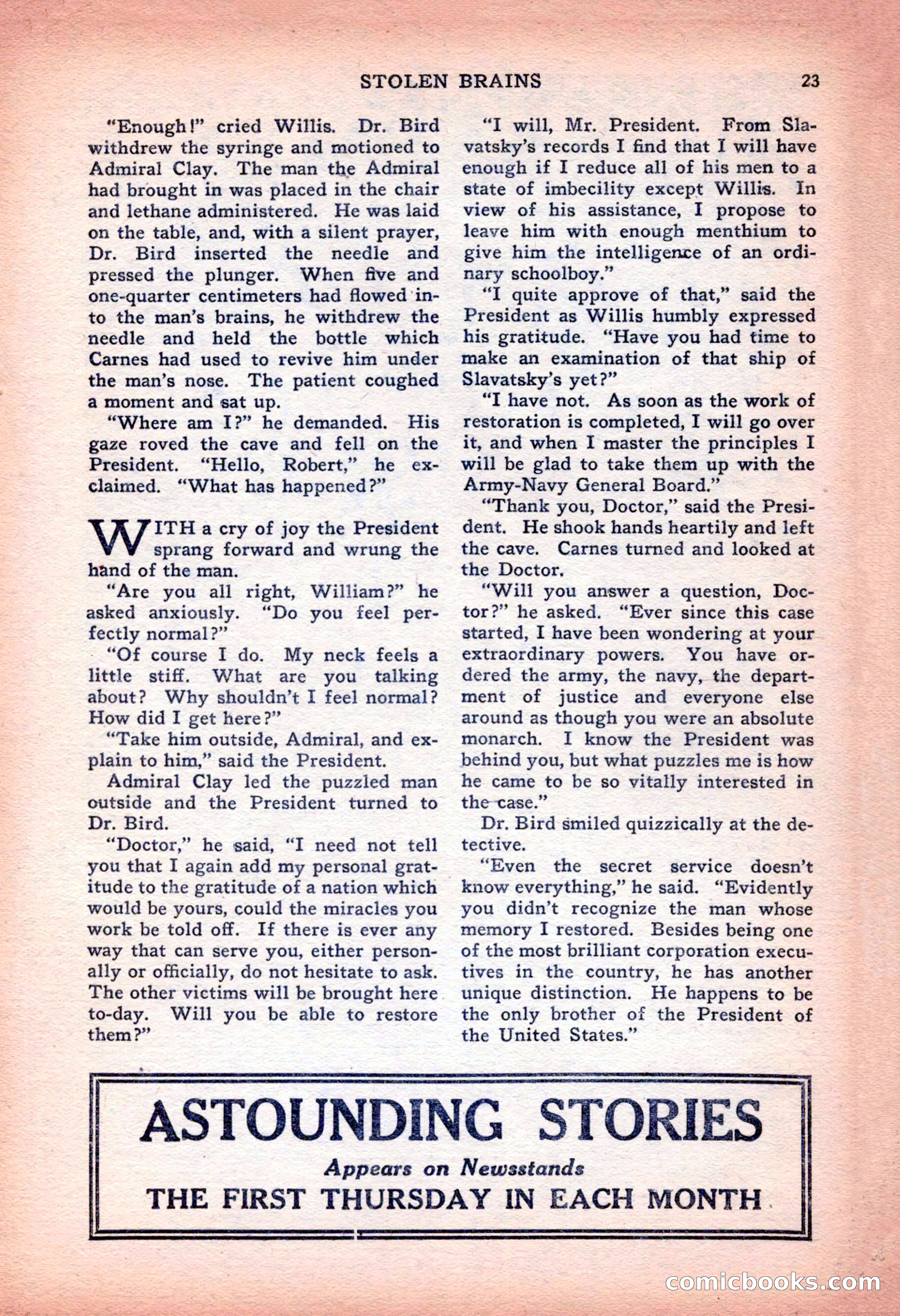 Astounding Stories of Super-Science — page 25 of 148