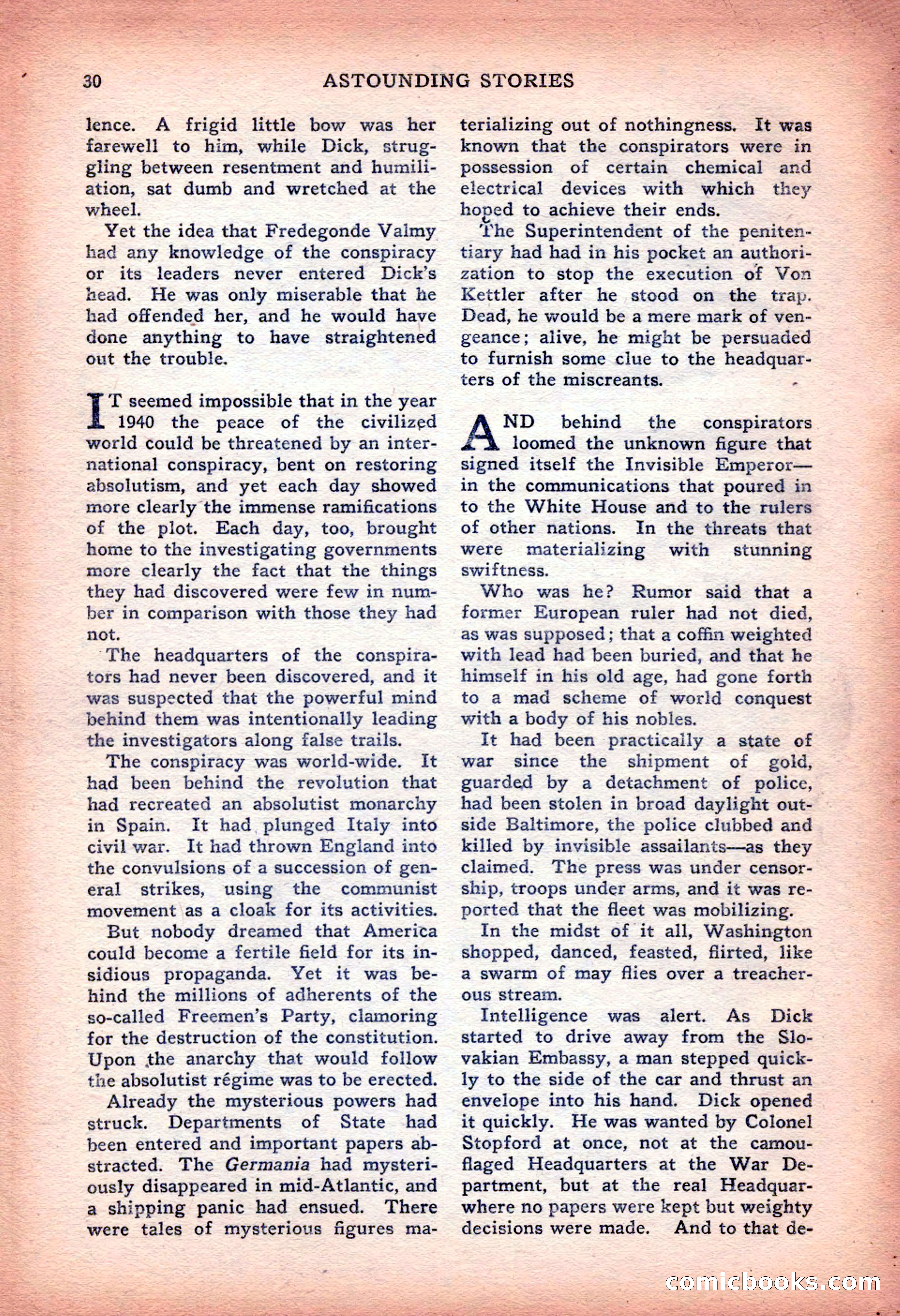 Astounding Stories of Super-Science — page 32 of 148