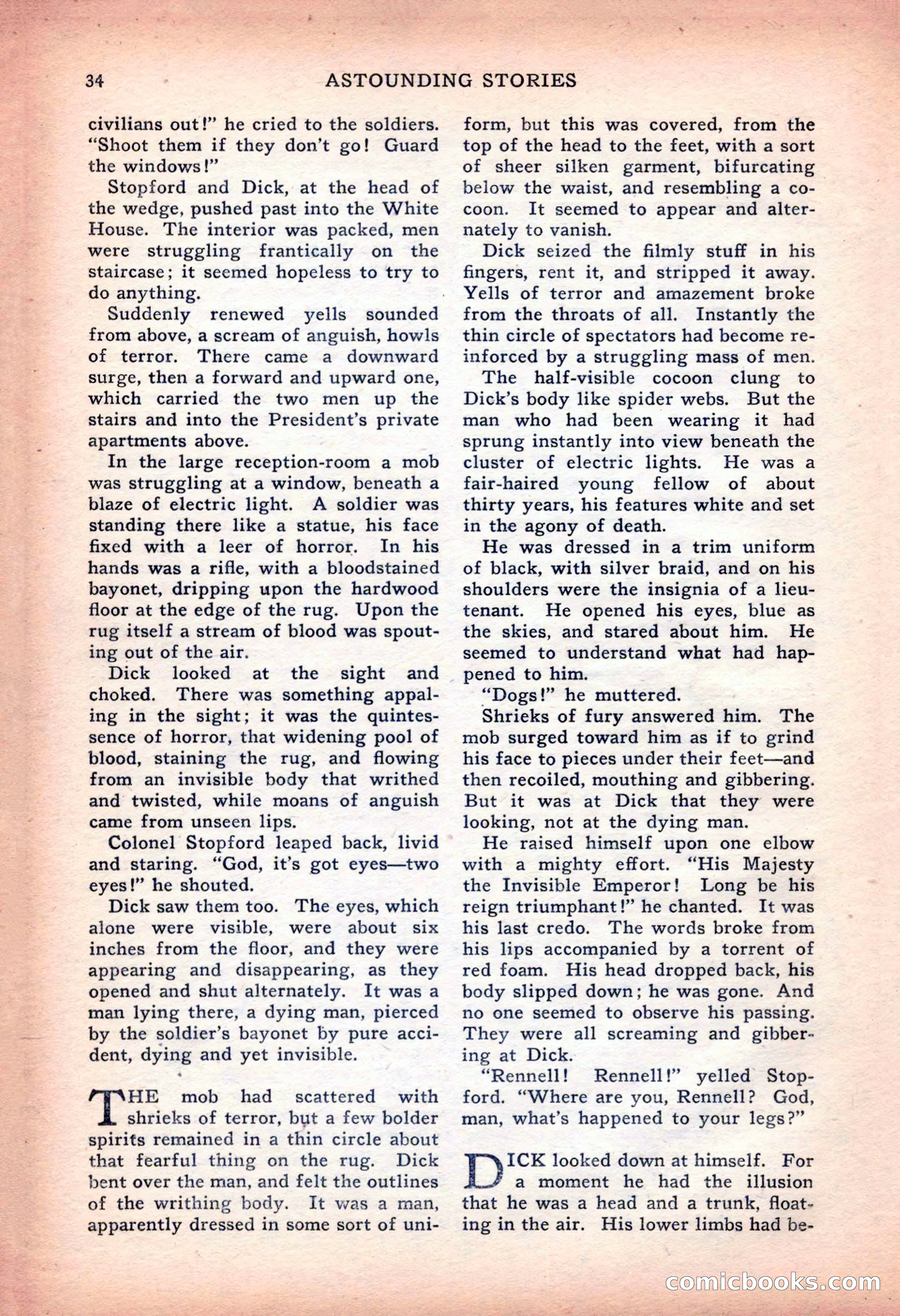 Astounding Stories of Super-Science — page 36 of 148