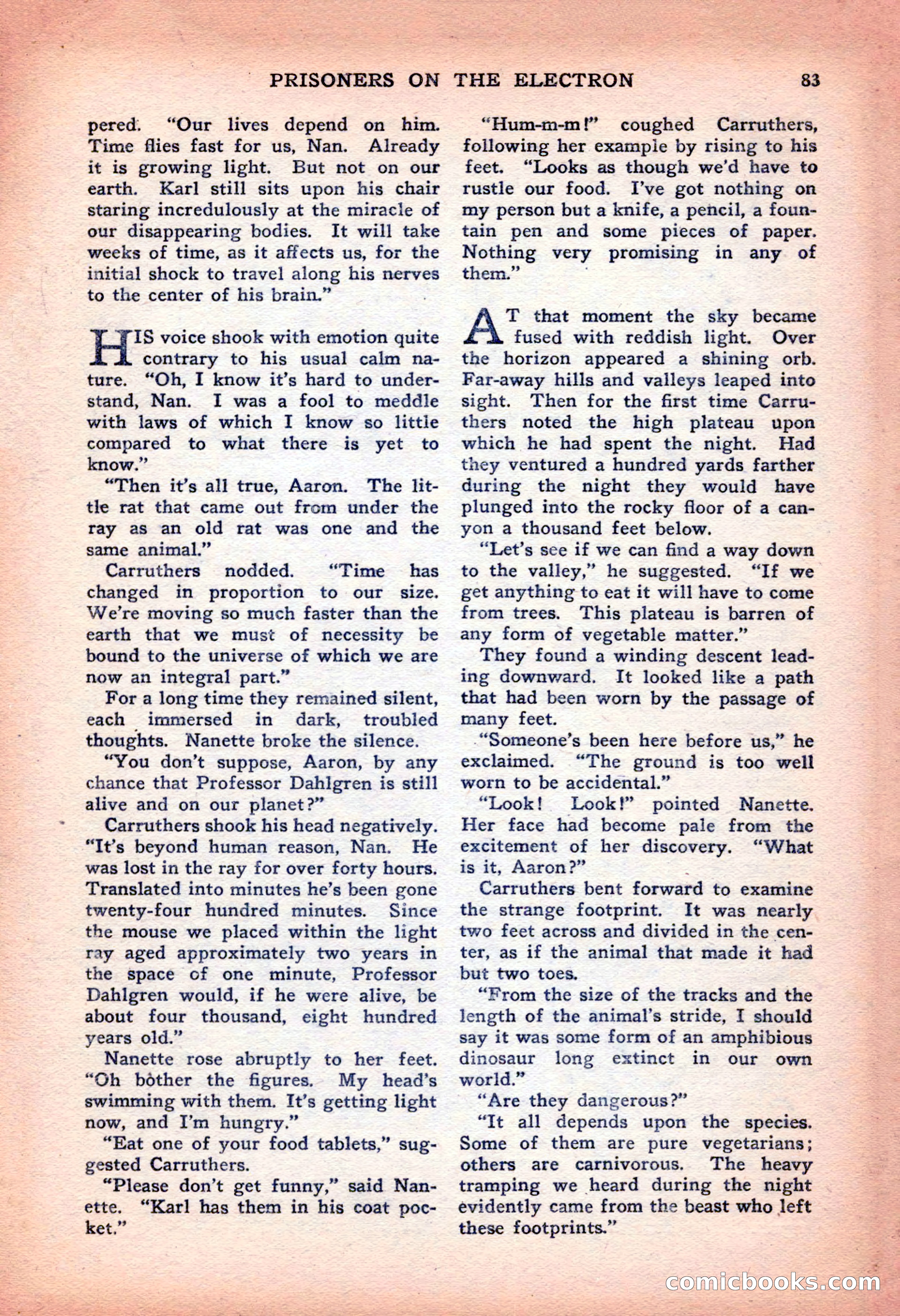 Astounding Stories of Super-Science — page 85 of 148