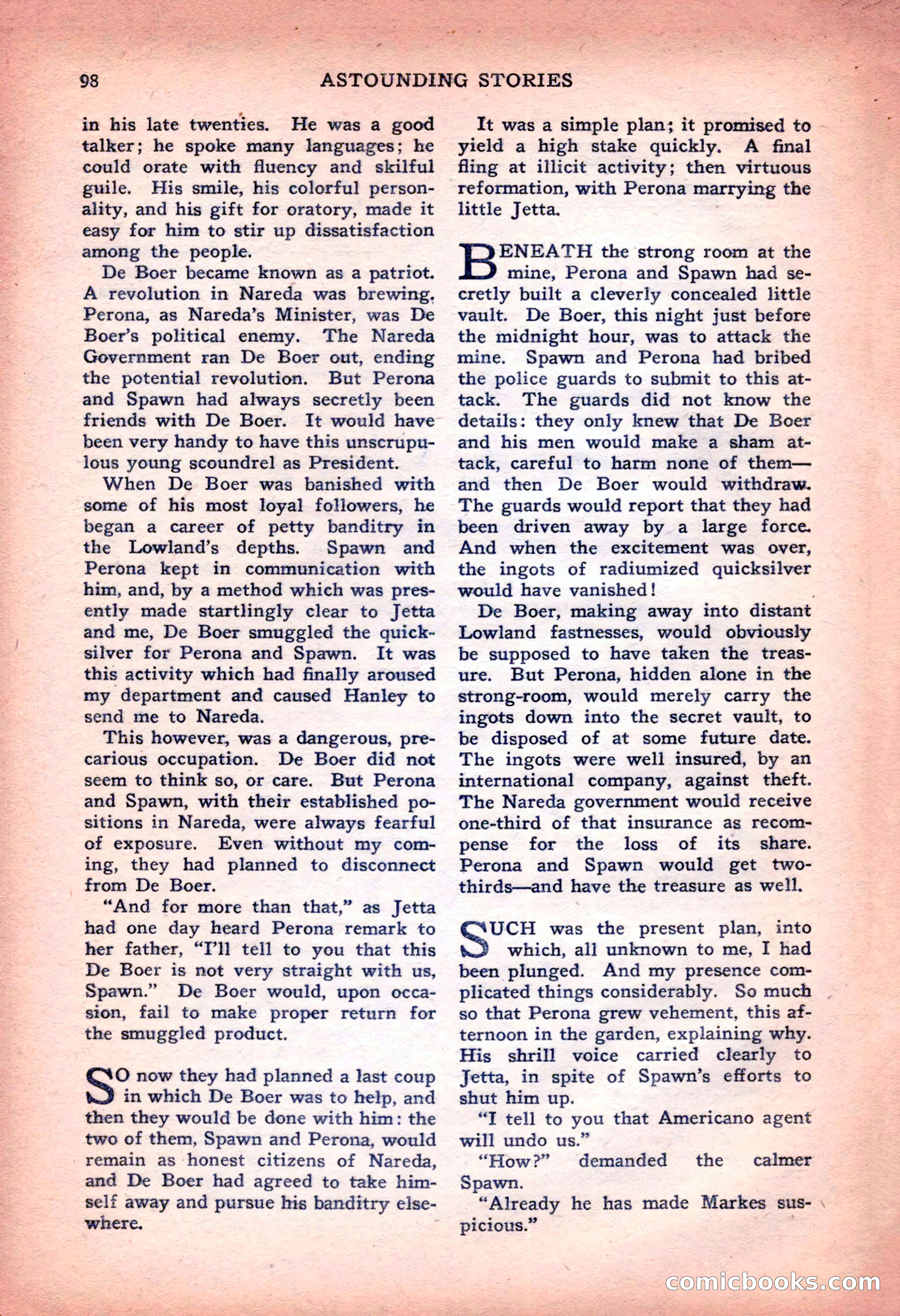 Astounding Stories of Super-Science — page 100 of 148