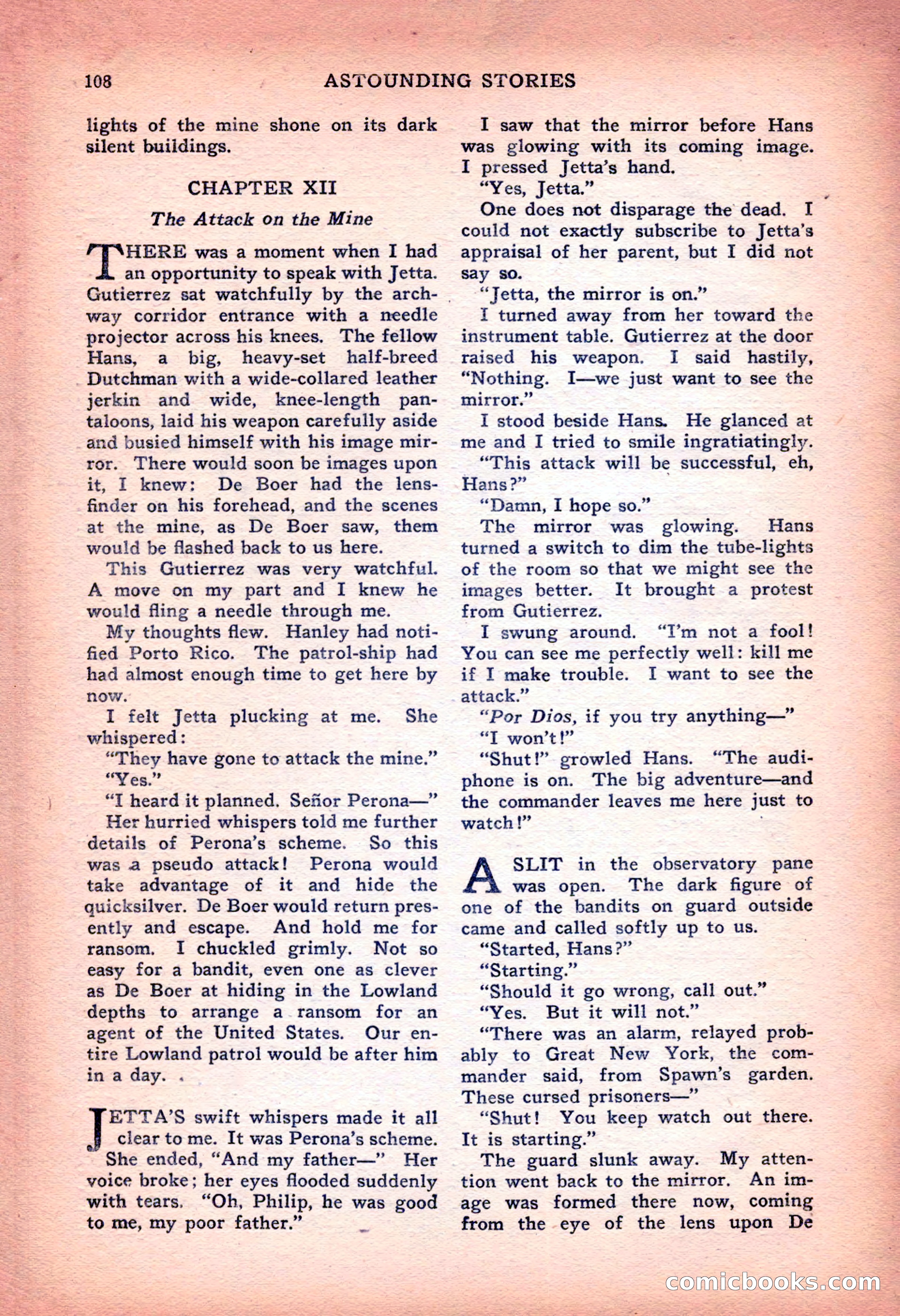 Astounding Stories of Super-Science — page 110 of 148