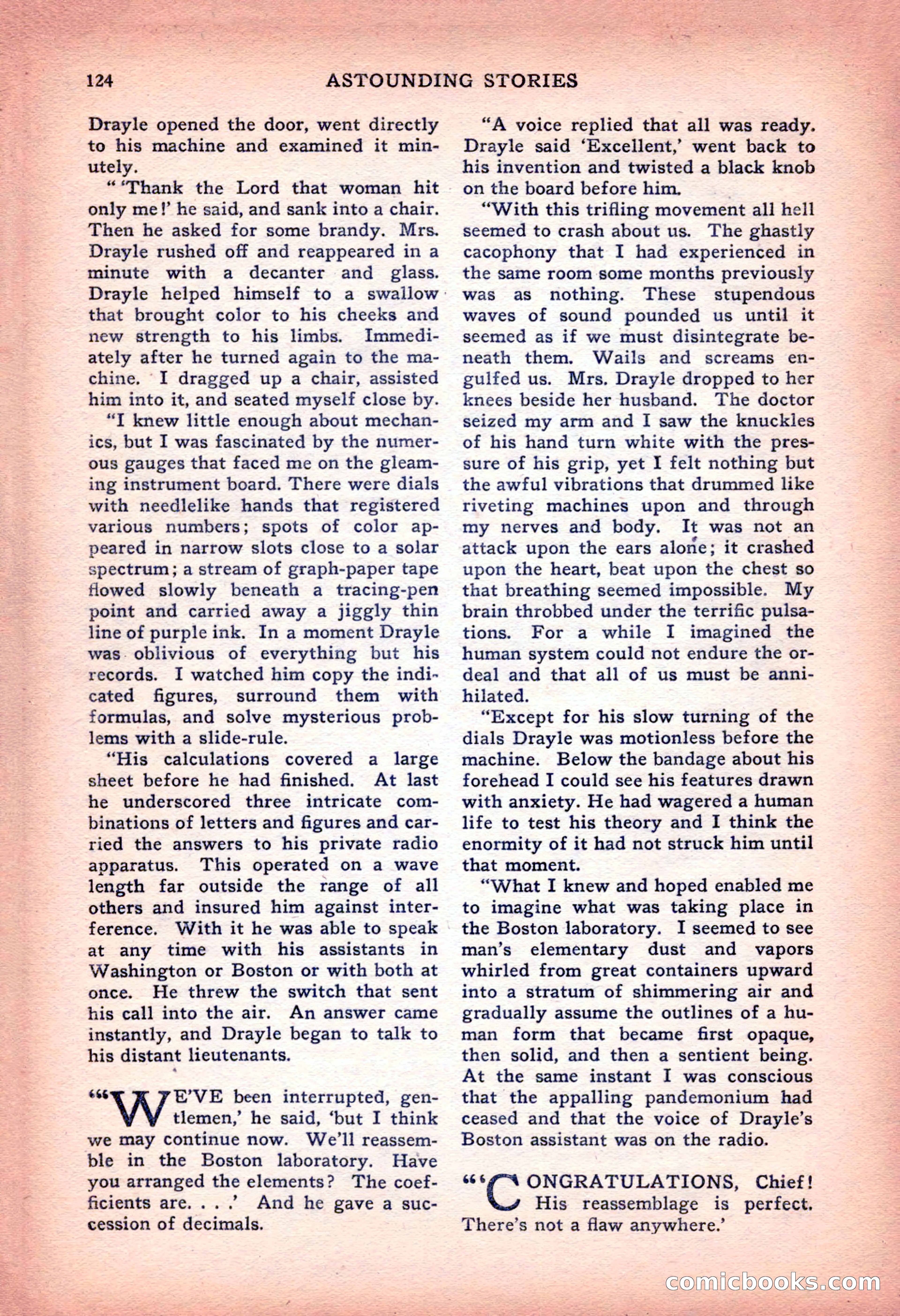 Astounding Stories of Super-Science — page 126 of 148