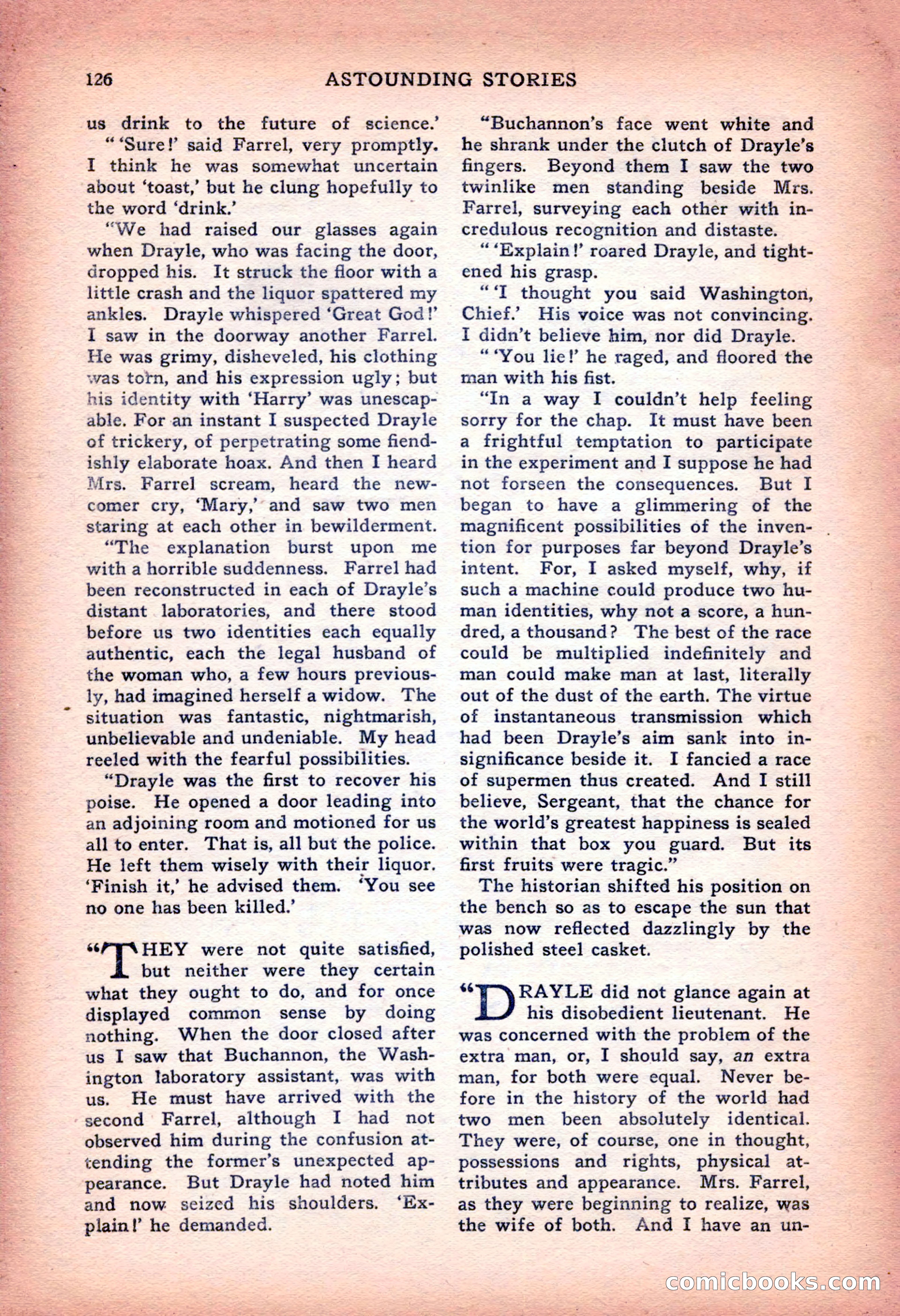 Astounding Stories of Super-Science — page 128 of 148