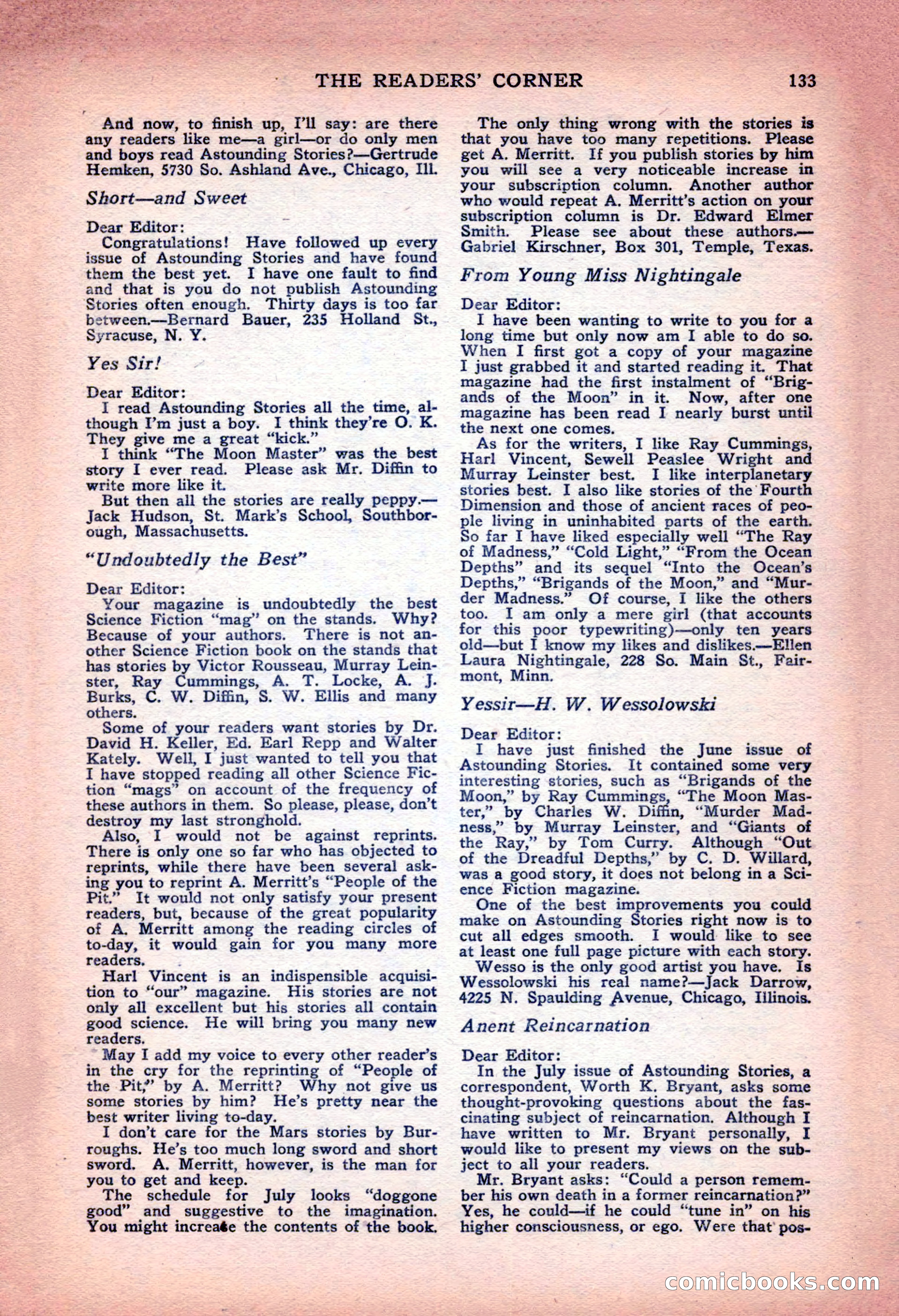 Astounding Stories of Super-Science — page 135 of 148
