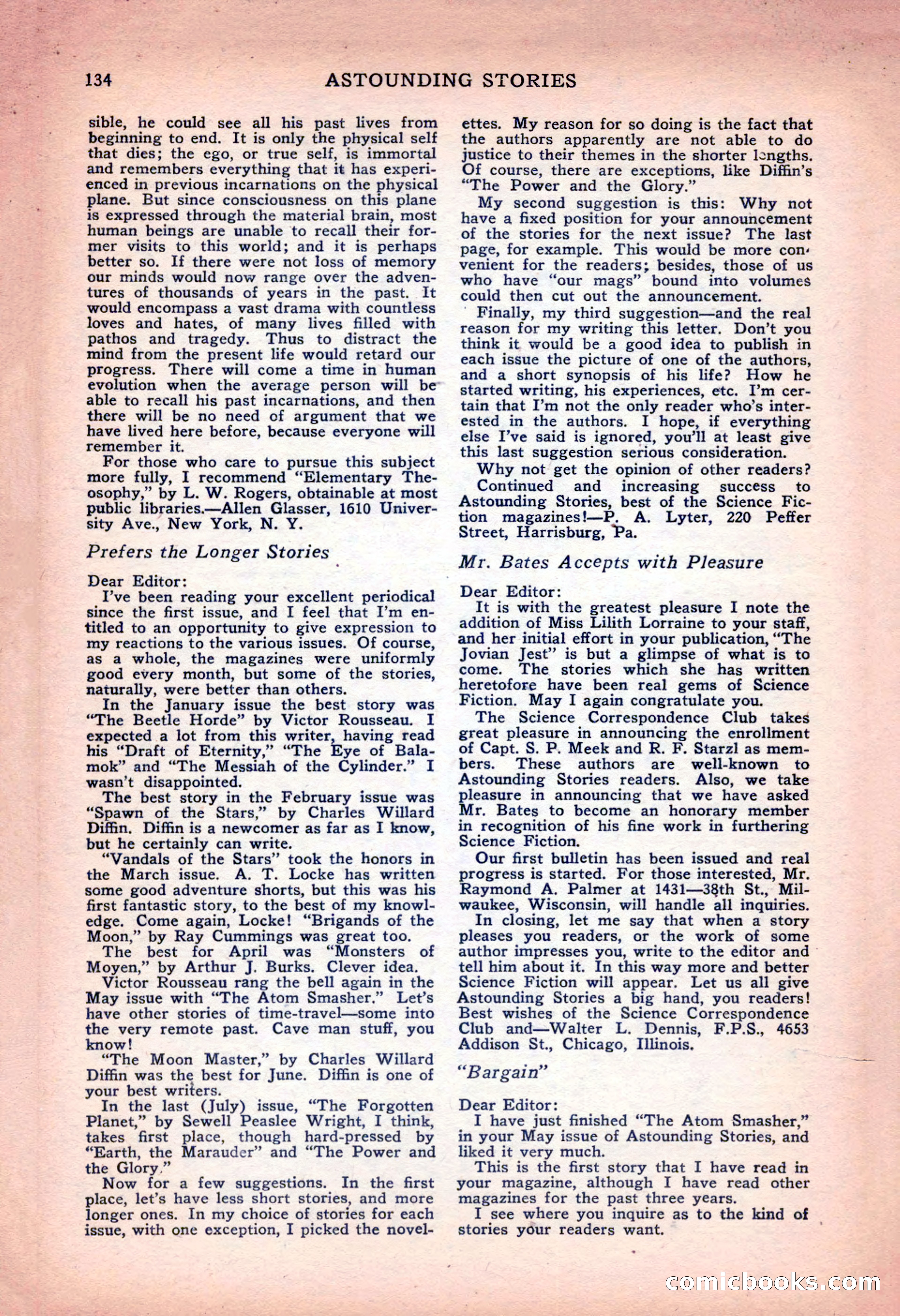 Astounding Stories of Super-Science — page 136 of 148