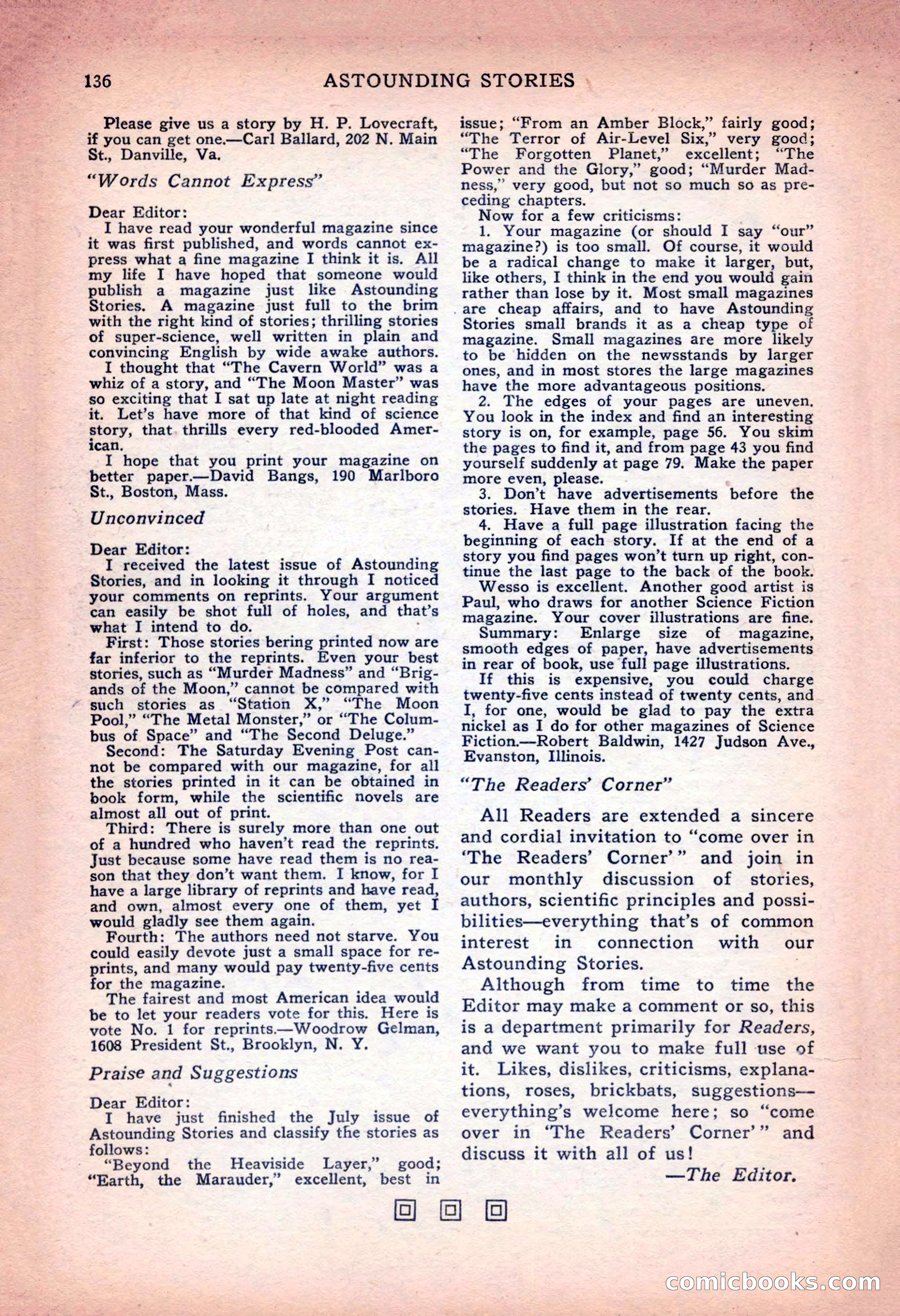 Astounding Stories of Super-Science — page 138 of 148