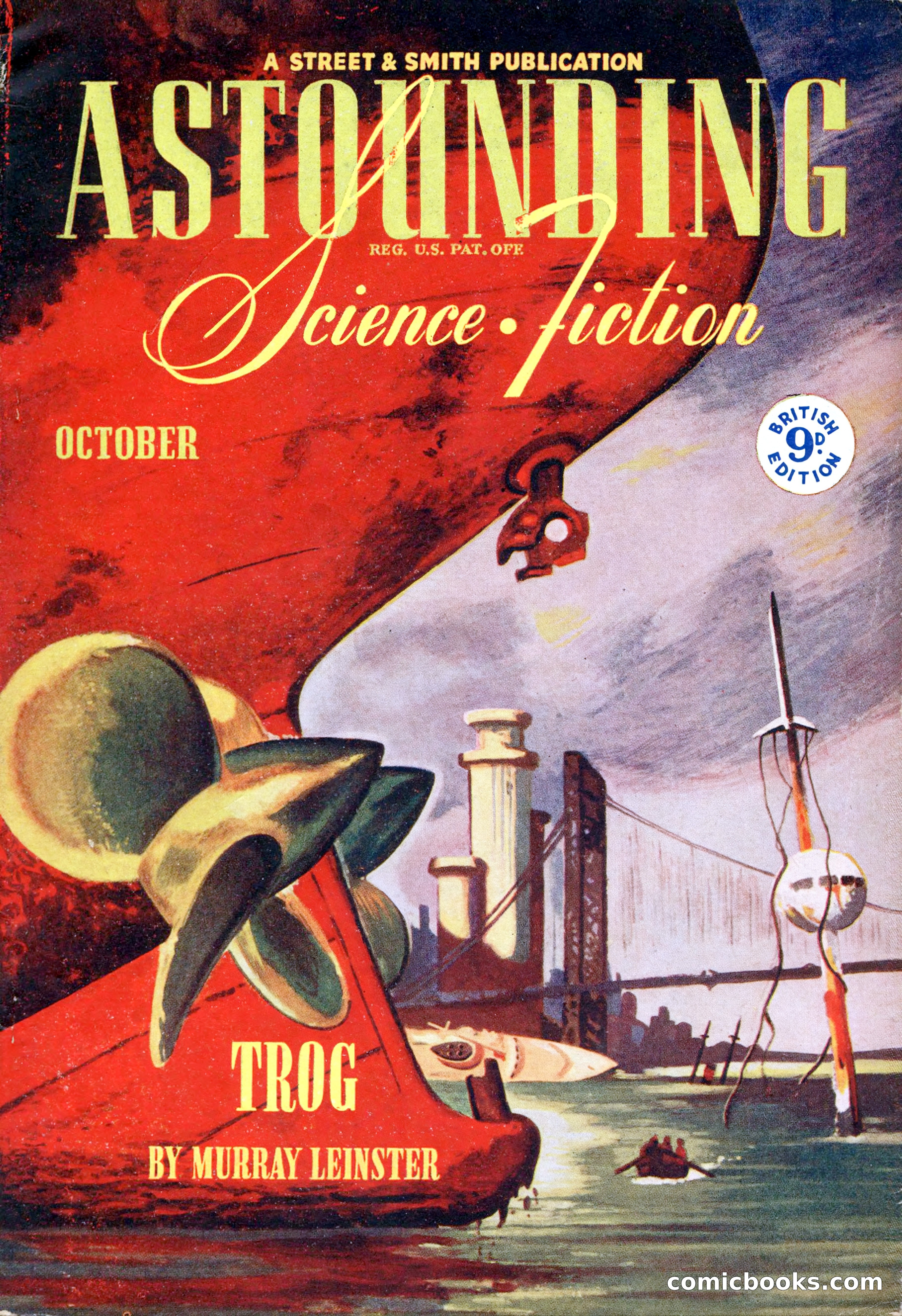 Astounding Science Fiction, British Edition (October 1944)