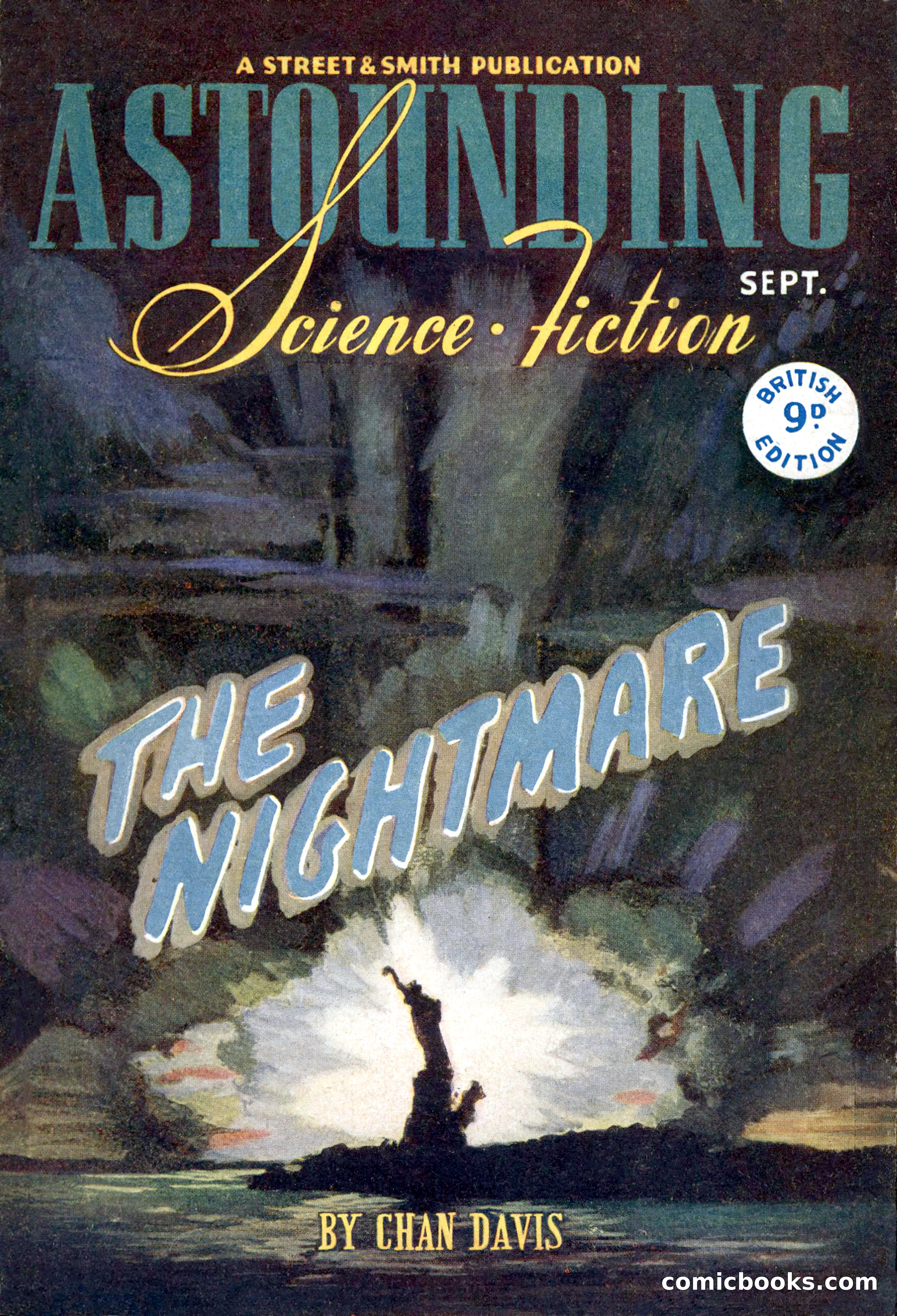 Astounding Science Fiction, British Edition — page 1 of 68