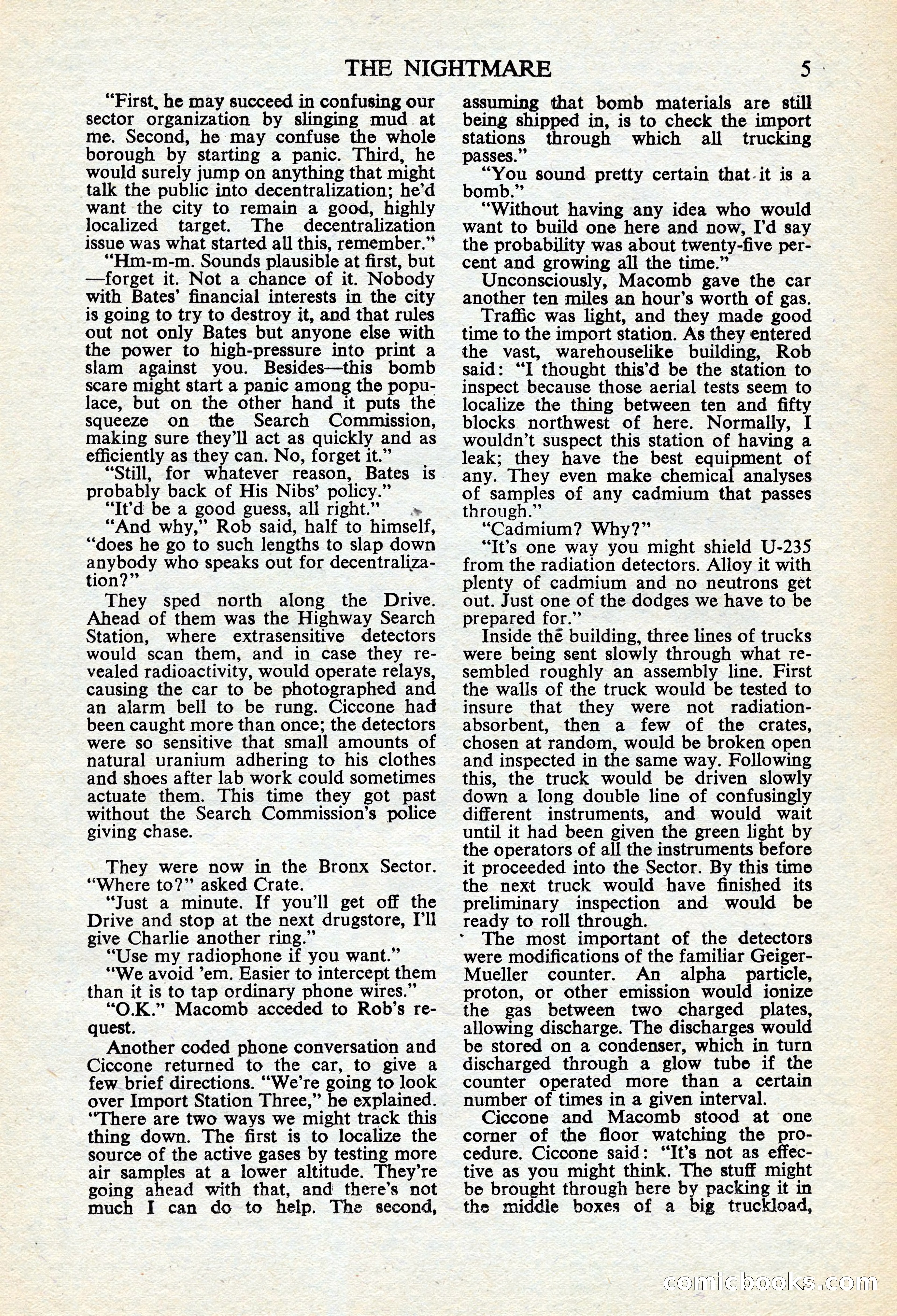 Astounding Science Fiction, British Edition — page 7 of 68