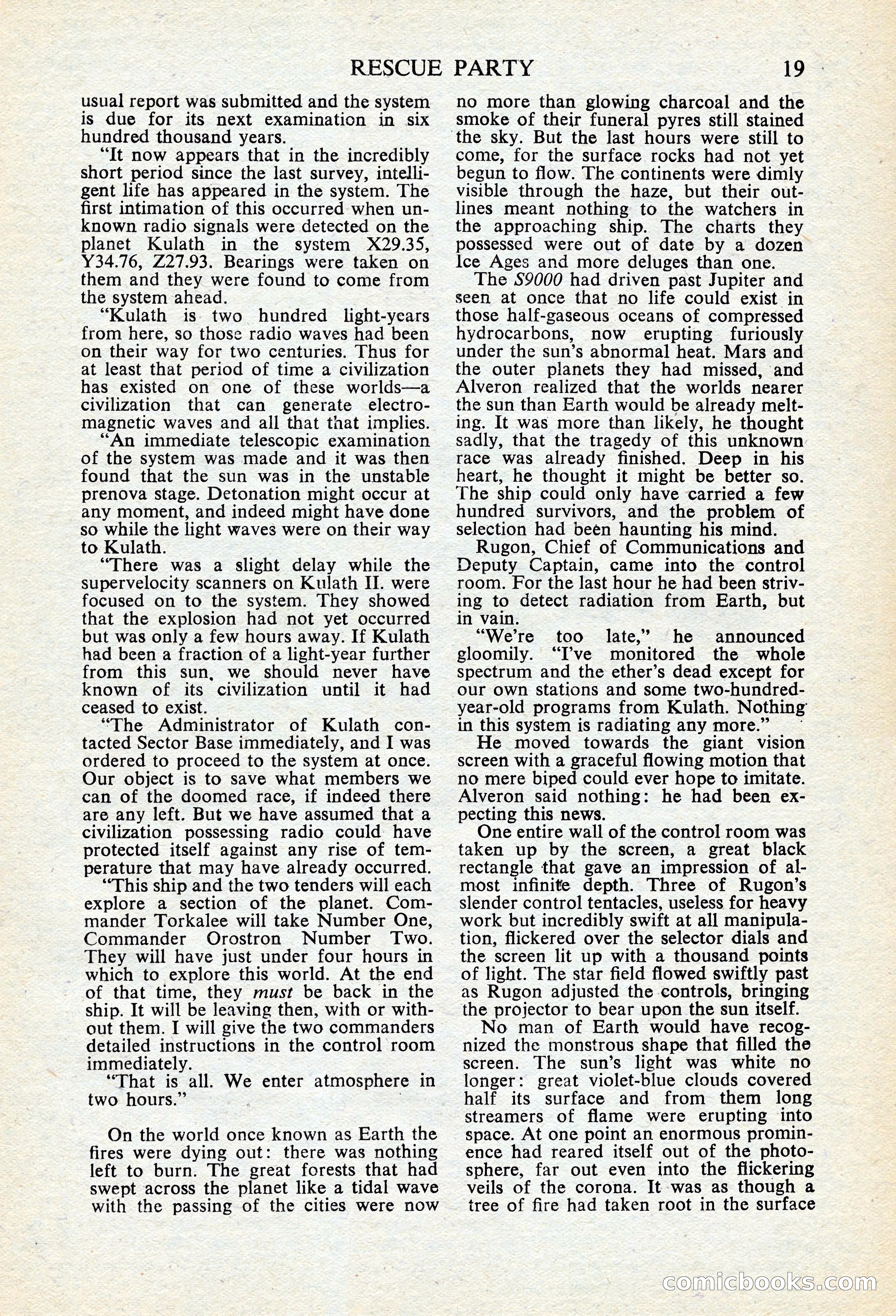 Astounding Science Fiction, British Edition — page 21 of 68