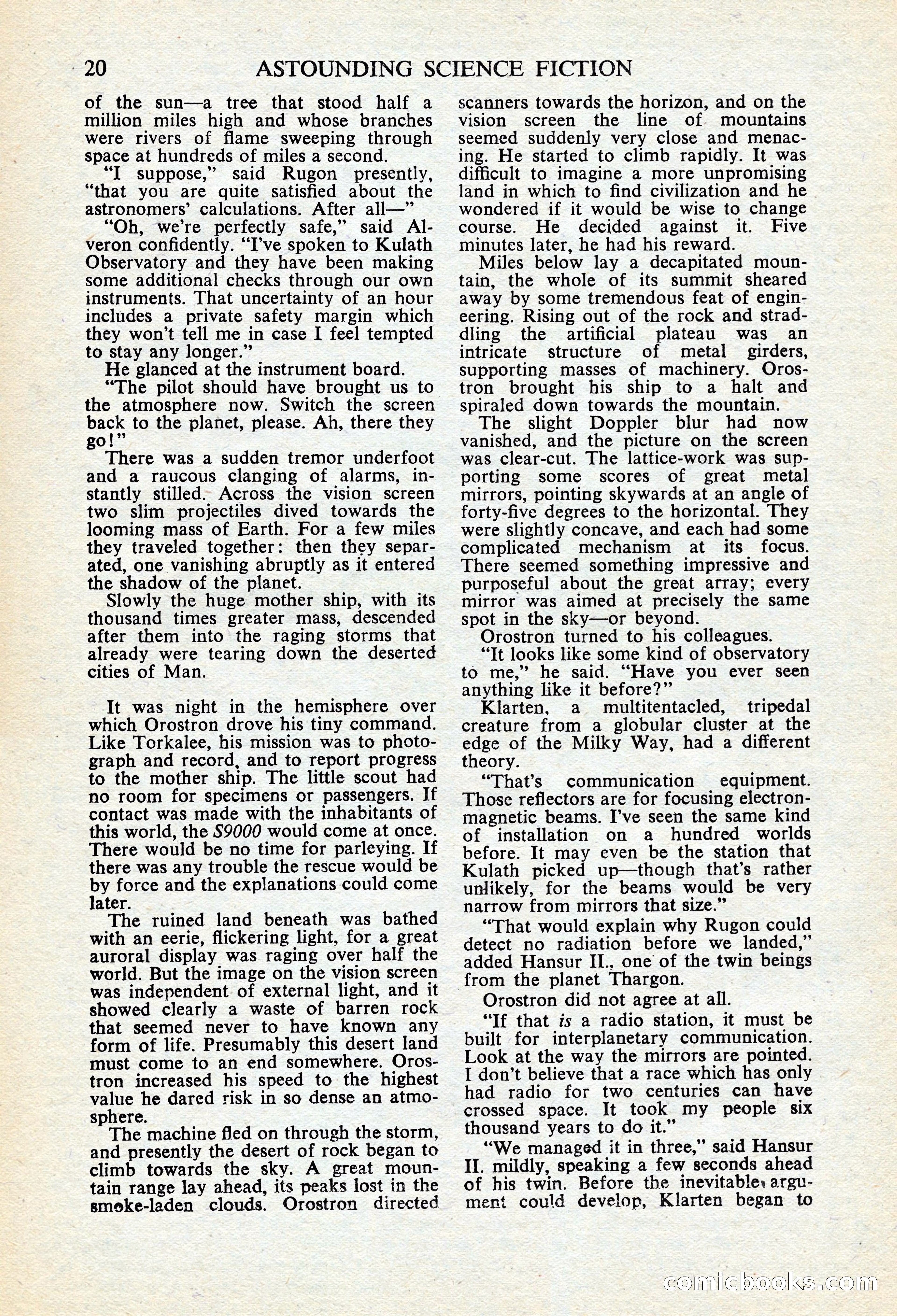 Astounding Science Fiction, British Edition — page 22 of 68