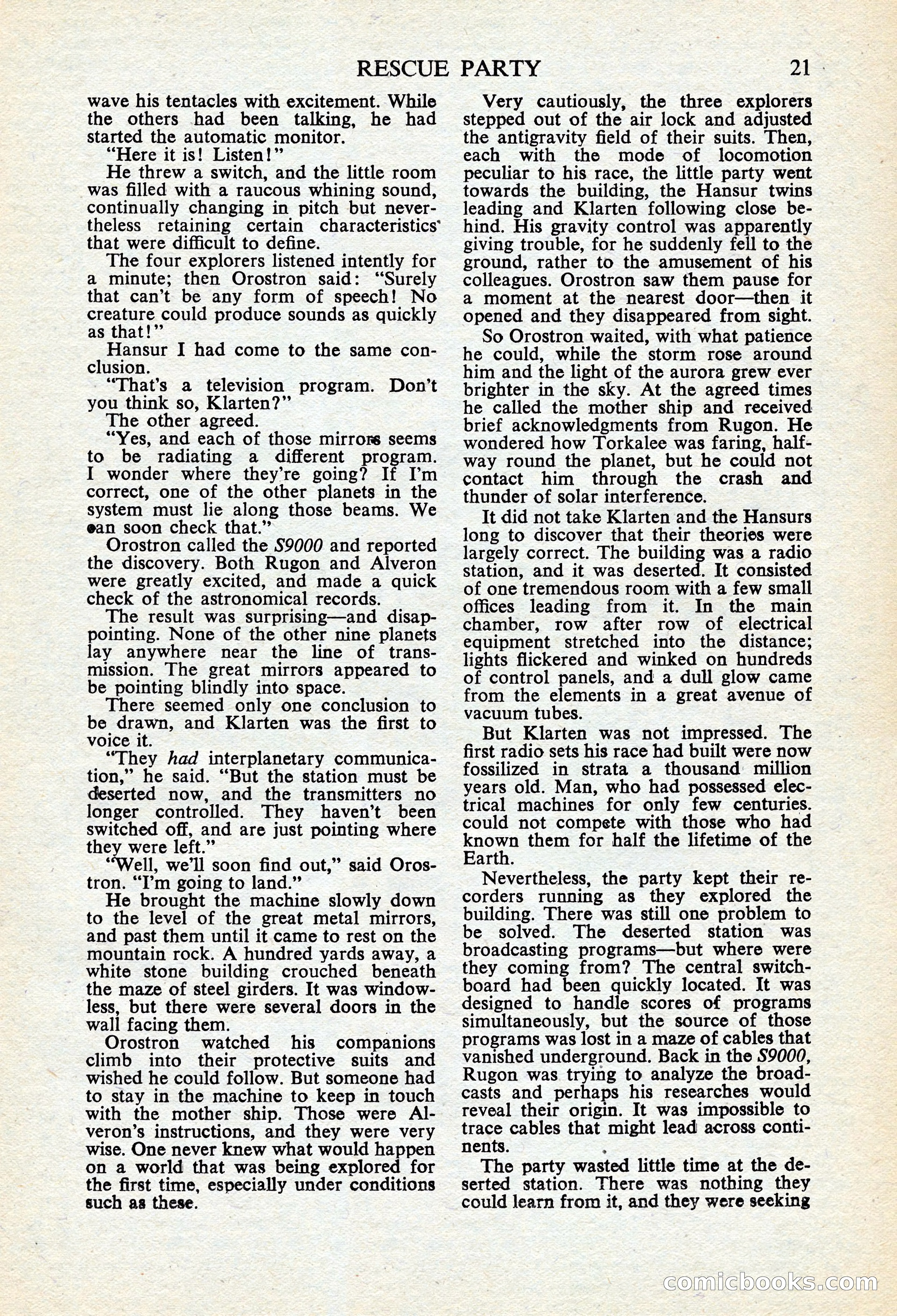 Astounding Science Fiction, British Edition — page 23 of 68