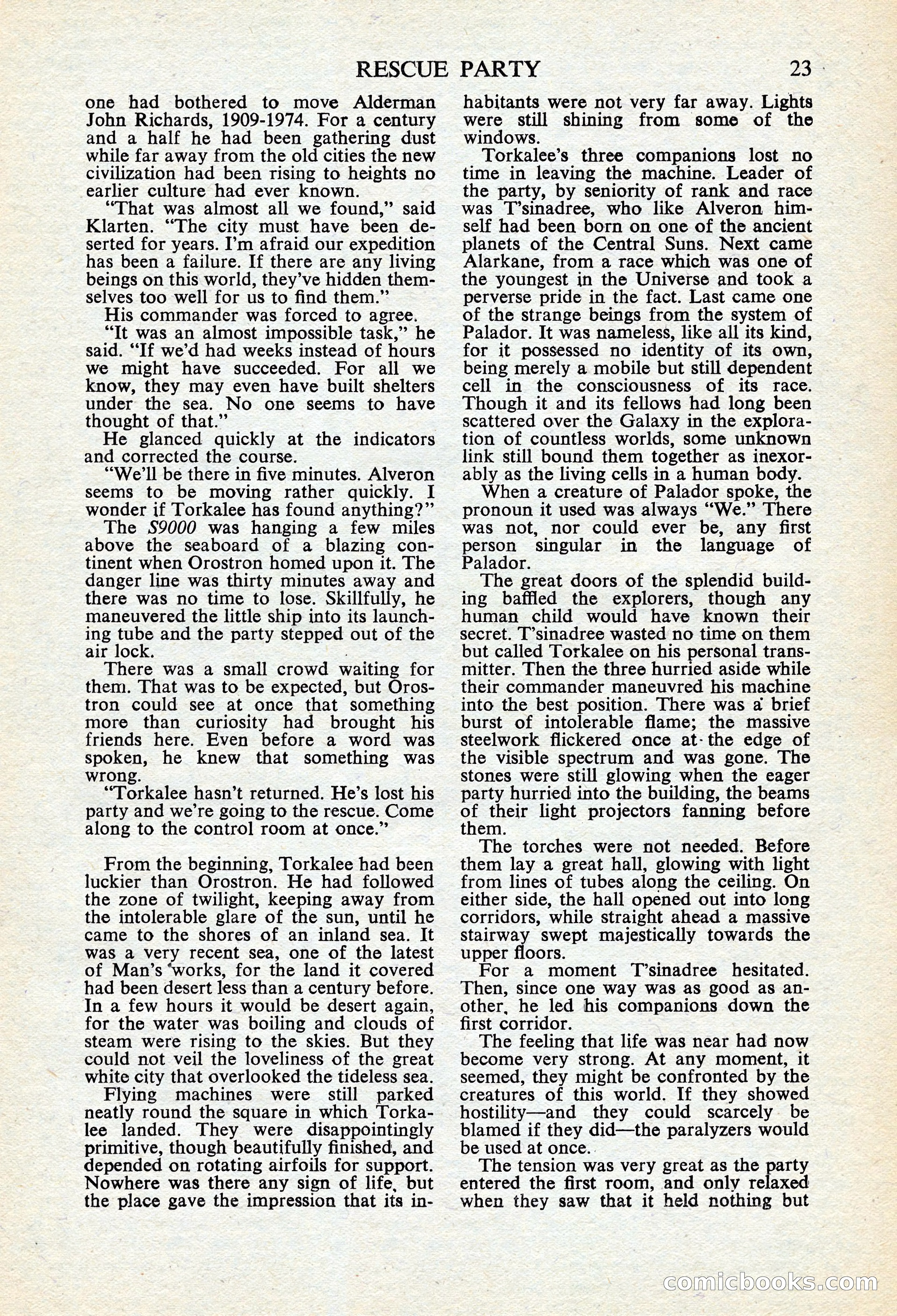 Astounding Science Fiction, British Edition — page 25 of 68