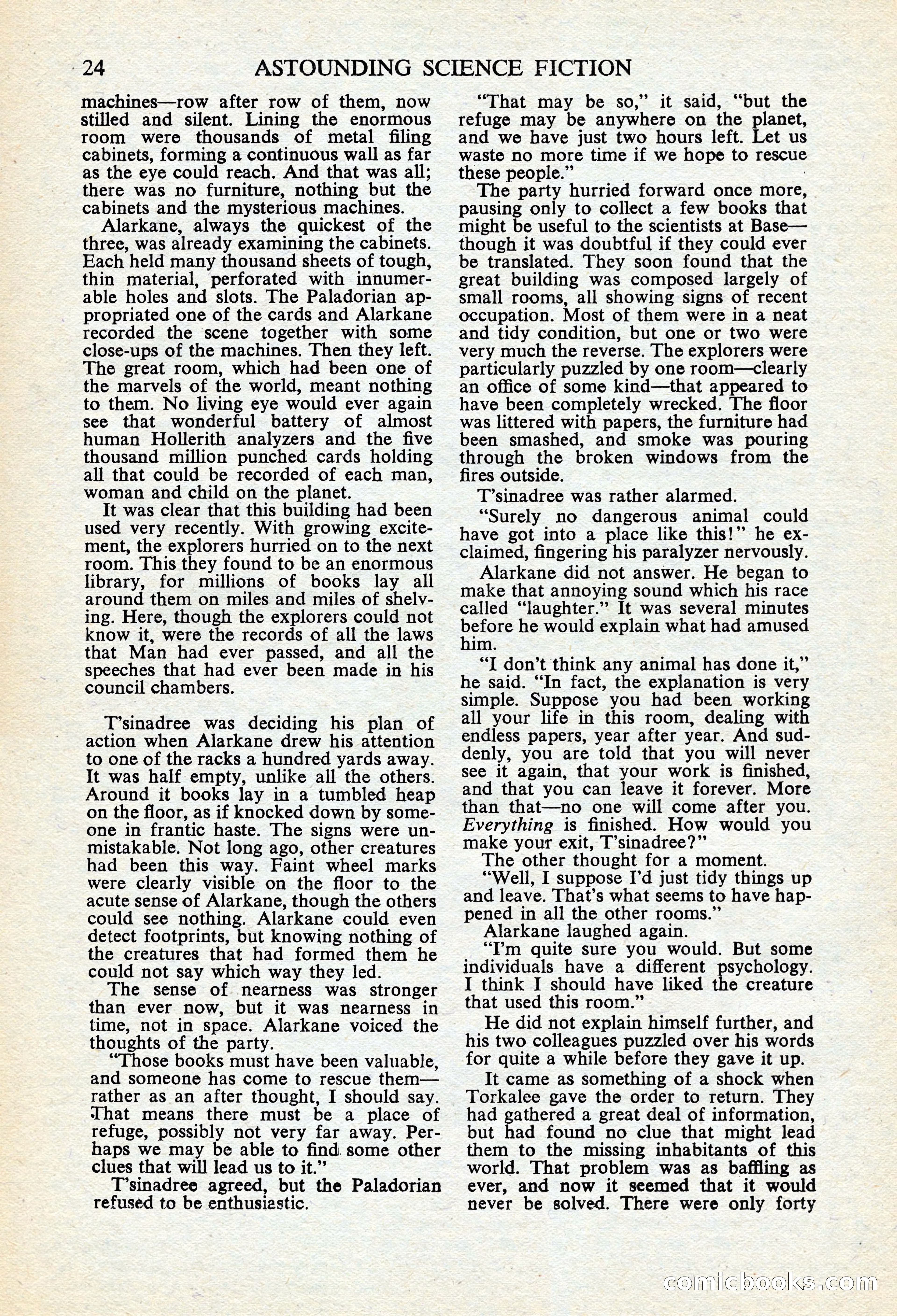 Astounding Science Fiction, British Edition — page 26 of 68