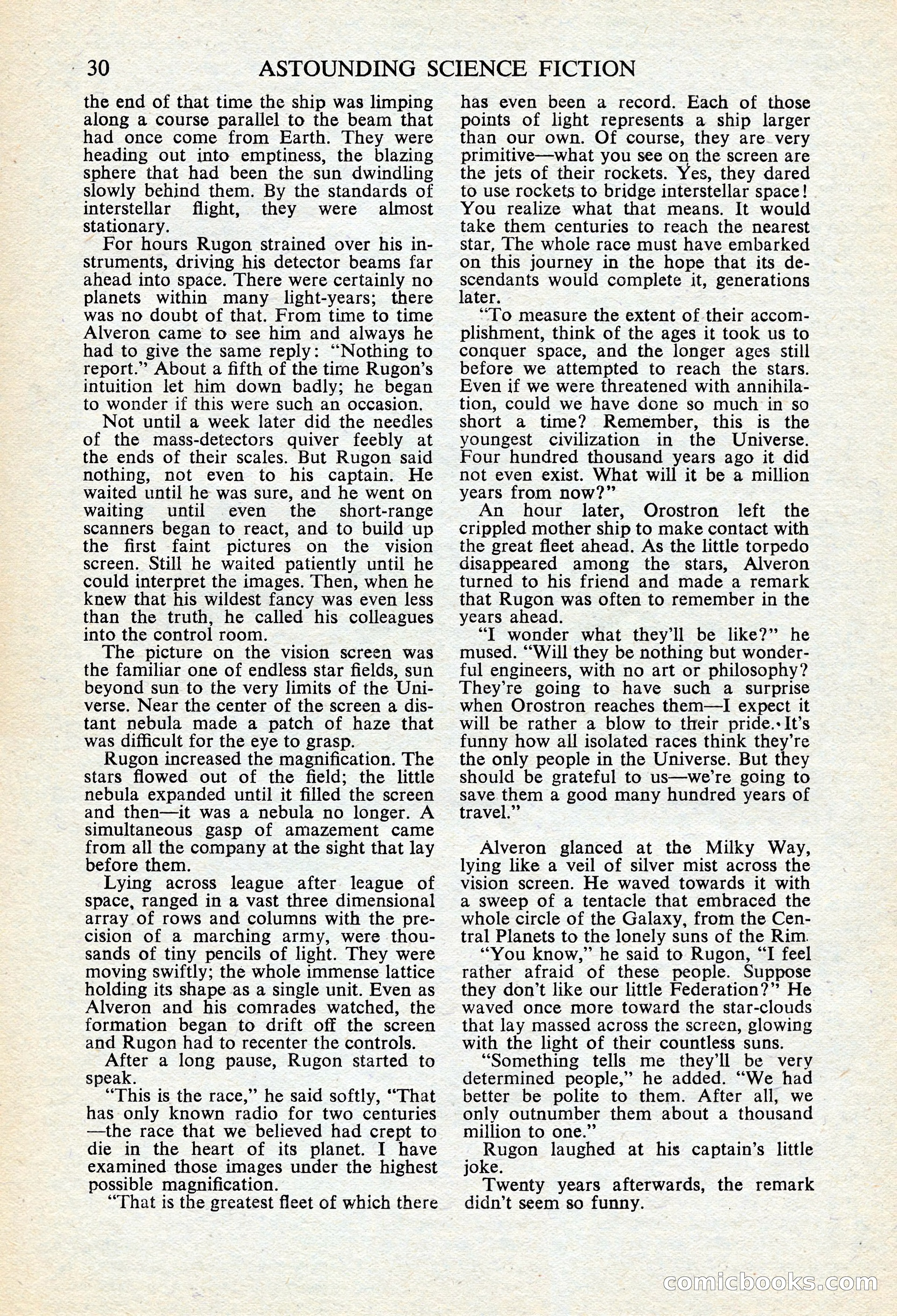 Astounding Science Fiction, British Edition — page 32 of 68