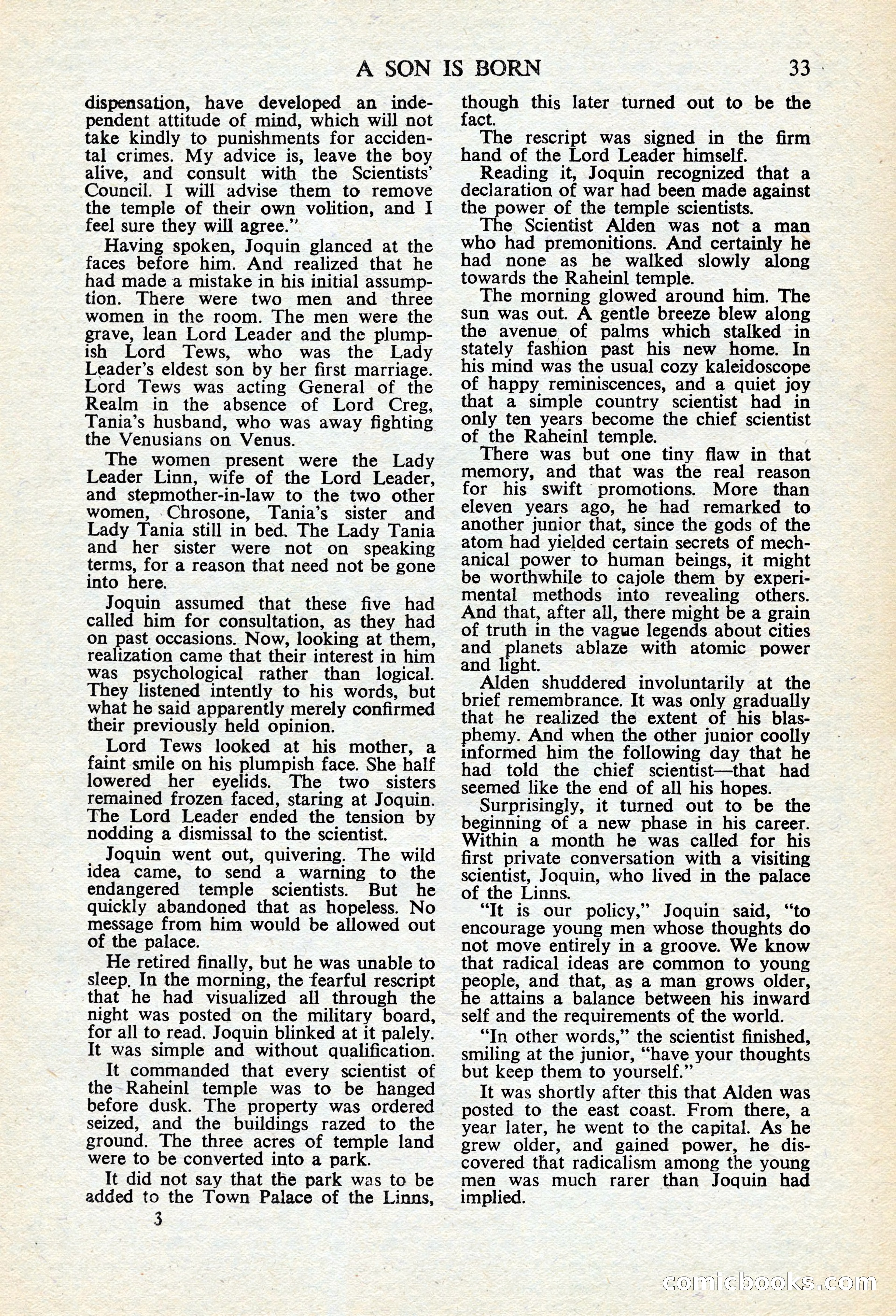 Astounding Science Fiction, British Edition — page 35 of 68