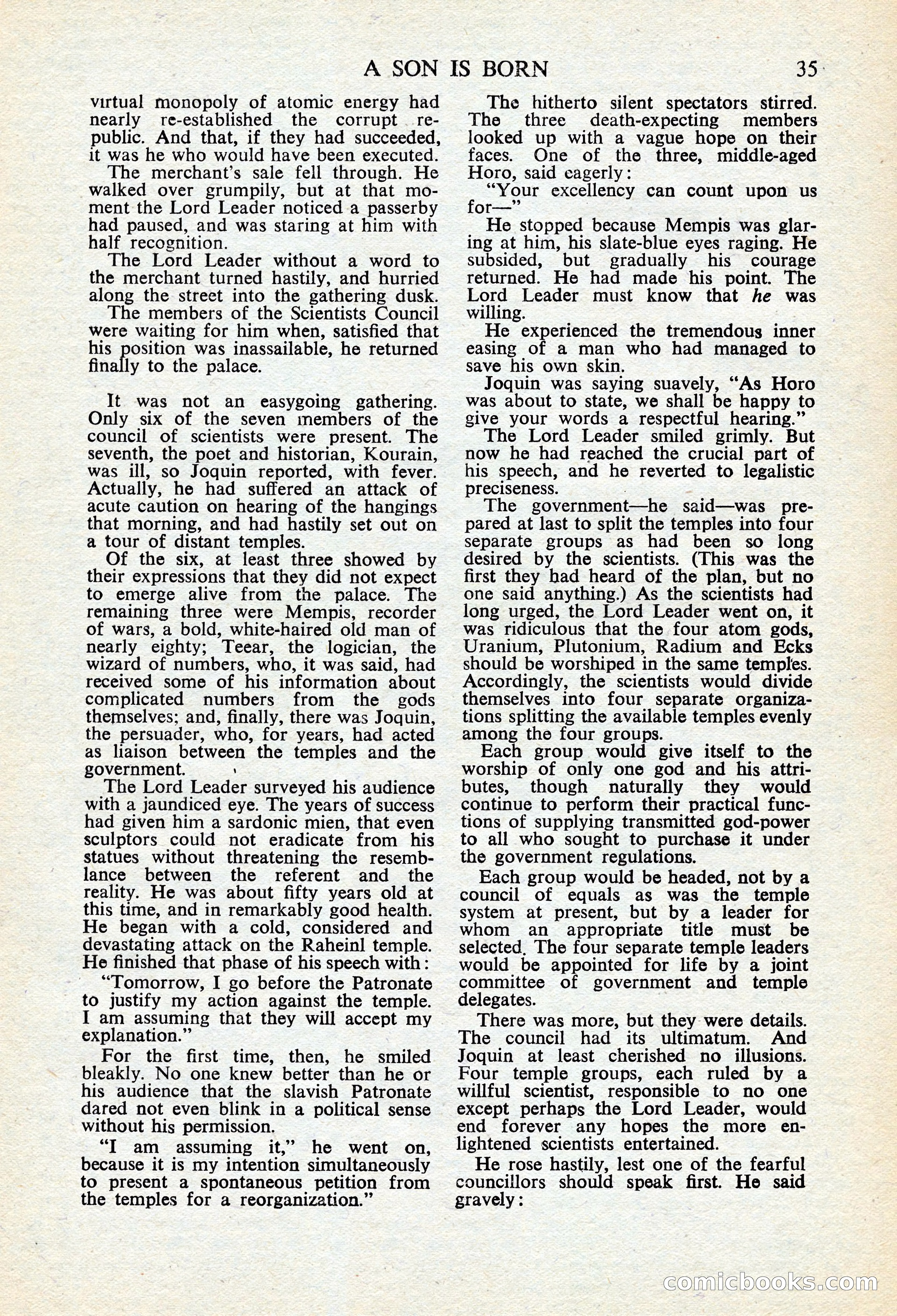 Astounding Science Fiction, British Edition — page 37 of 68